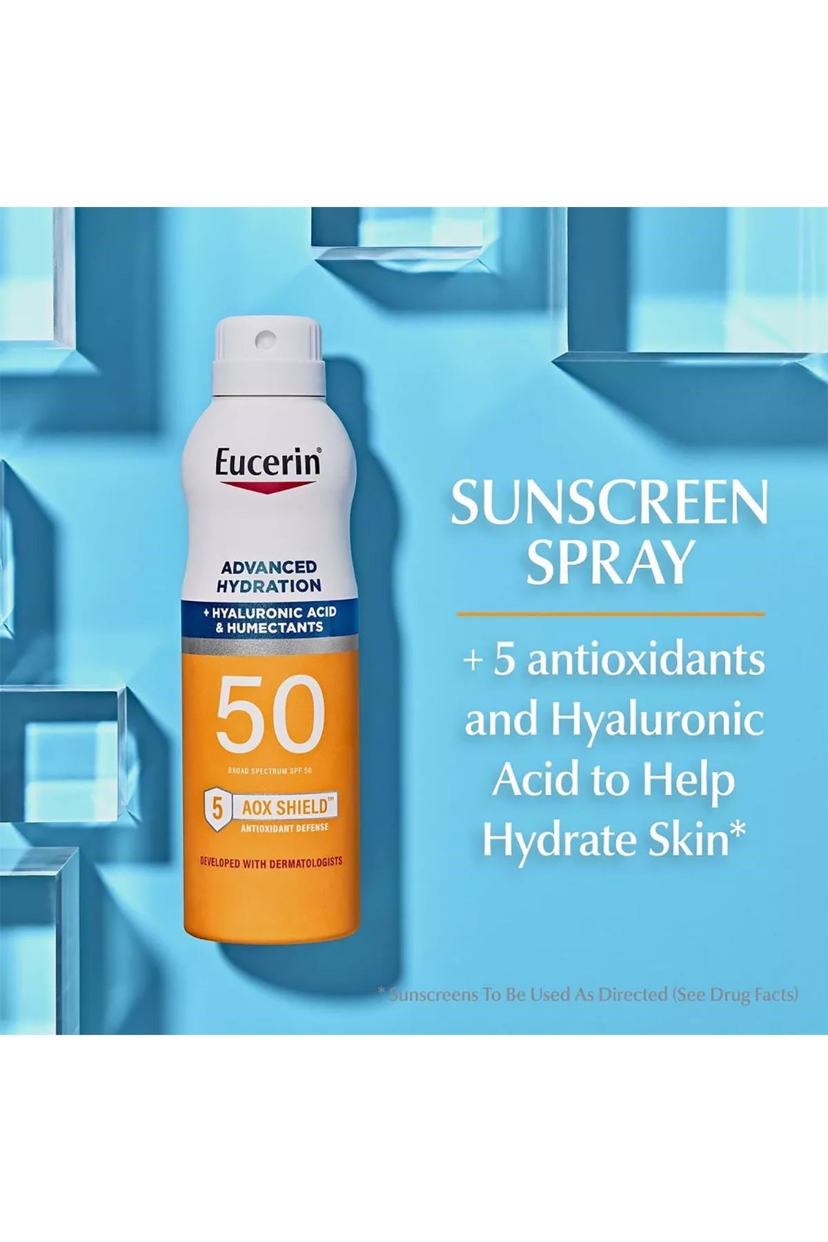 Eucerin Advanced Hydration SPF50 Güneş Koruyucu Sprey 170GR