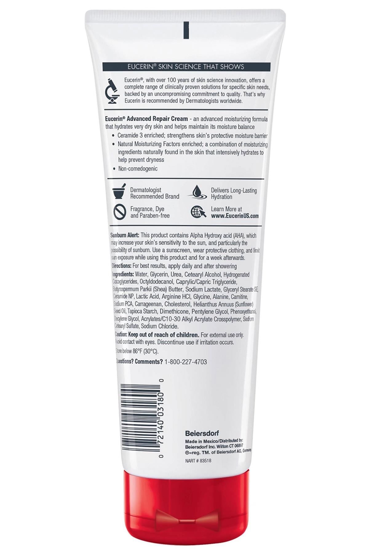 Eucerin Advanced Repair Vücut Kremi 226GR
