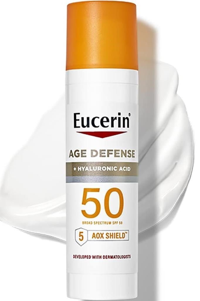Eucerin Age Defense + Hyaluronic Acid SPF50 Yüz İçin Güneş Koruyucu Losyon 75ML