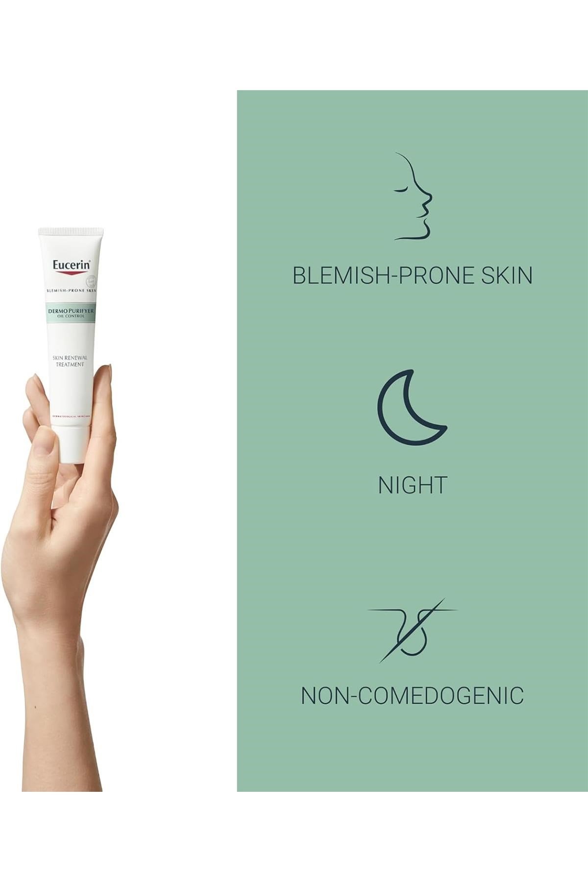 Eucerin DermoPurifyer Yağ Kontrolü Cilt Yenileyici Yüz Bakımı 40ML