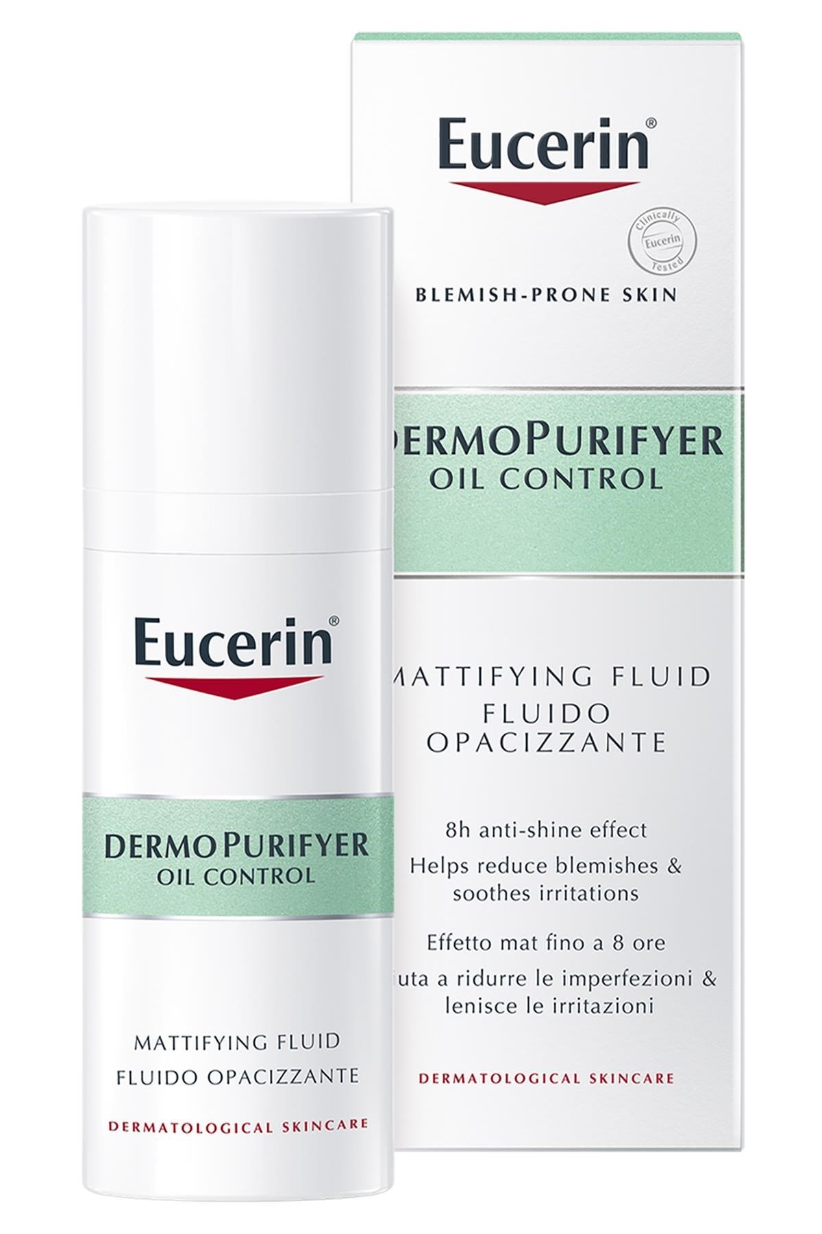 Eucerin DermoPurifyer Yağ Kontrolü Matlaştırıcı Yüz Bakım Sıvısı 50ML