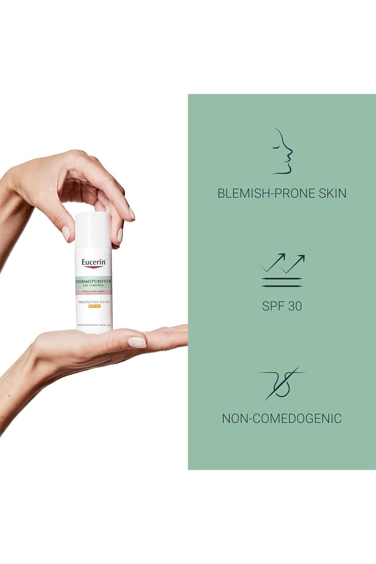 Eucerin DermoPurifyer Yağ Kontrolü SPF30 Günlük Bakım 50ML
