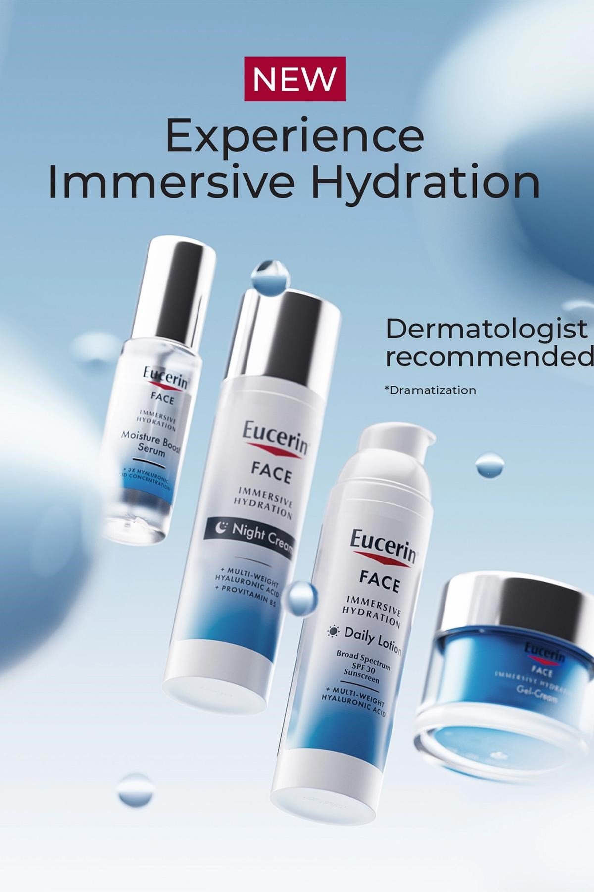 Eucerin Face Immersive Hydration Nemlendirici Yüz Jel - Kremi 48GR