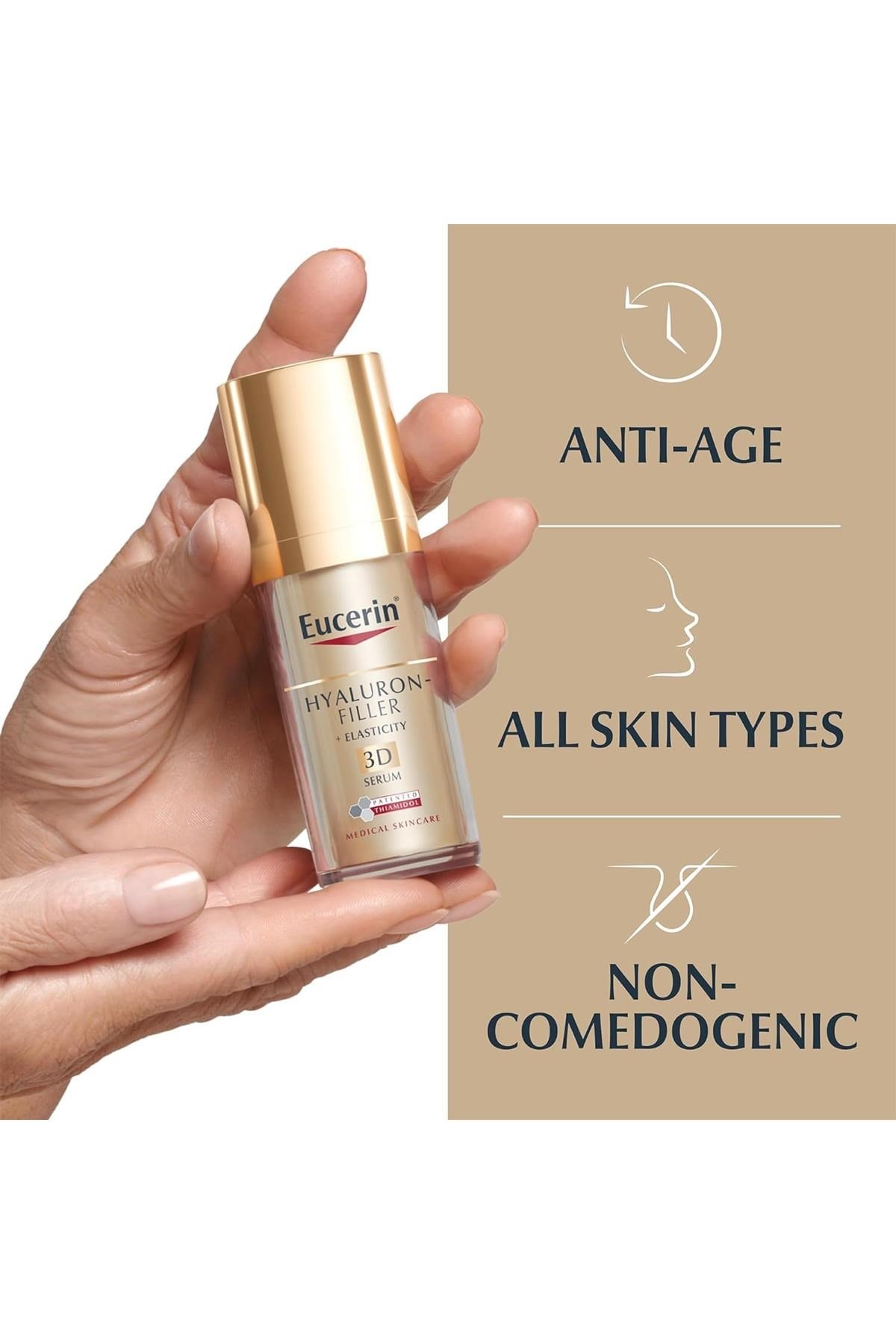 Eucerin Hyaluron-Filler + Elasticity 3D Yüz Serumu 30ML