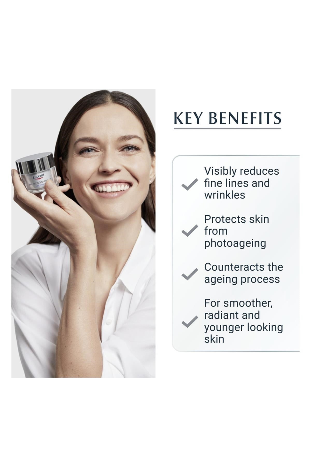 Eucerin Hyaluron-Filler SPF30 Gündüz Kremi 50ML