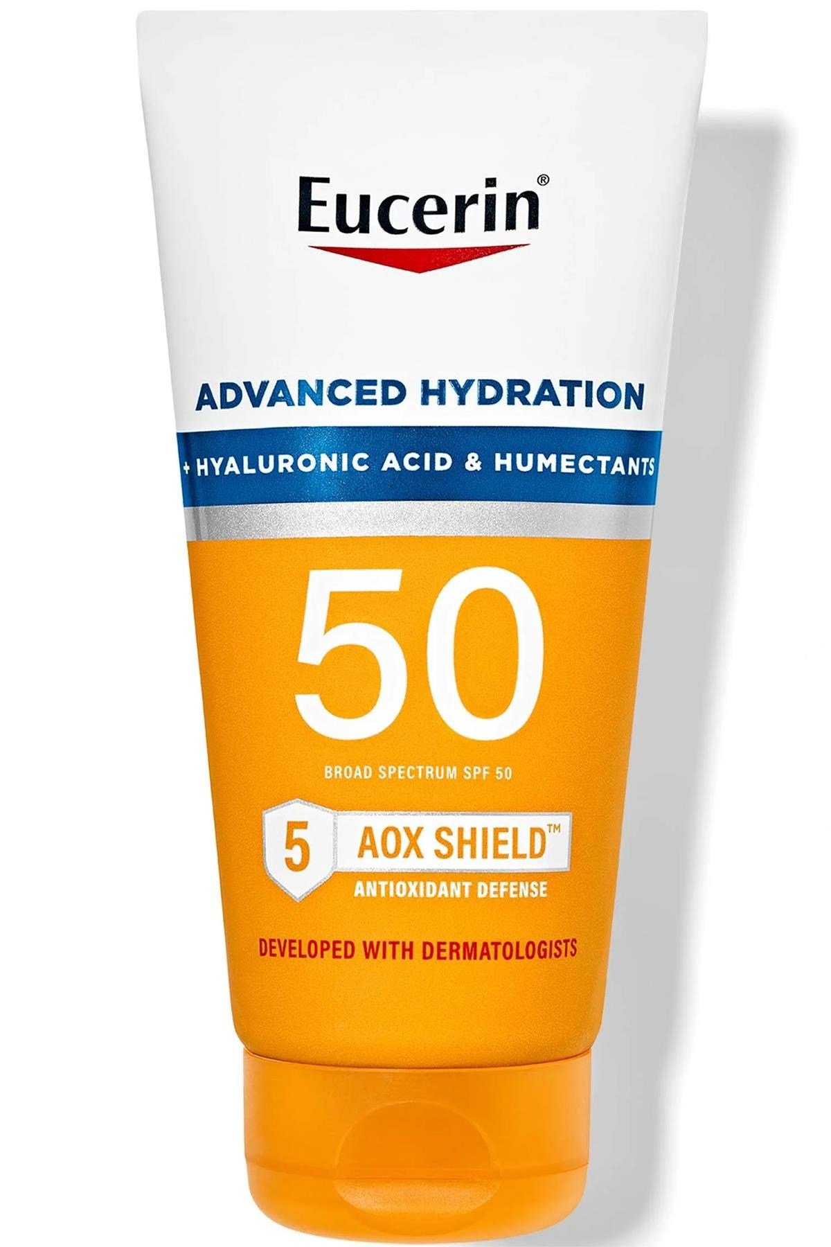 Eucerin Hyaluronik Asit + Nemlendirici İçeren SPF50 Güneş Koruyucu Losyon 150ML SKT:12/2026