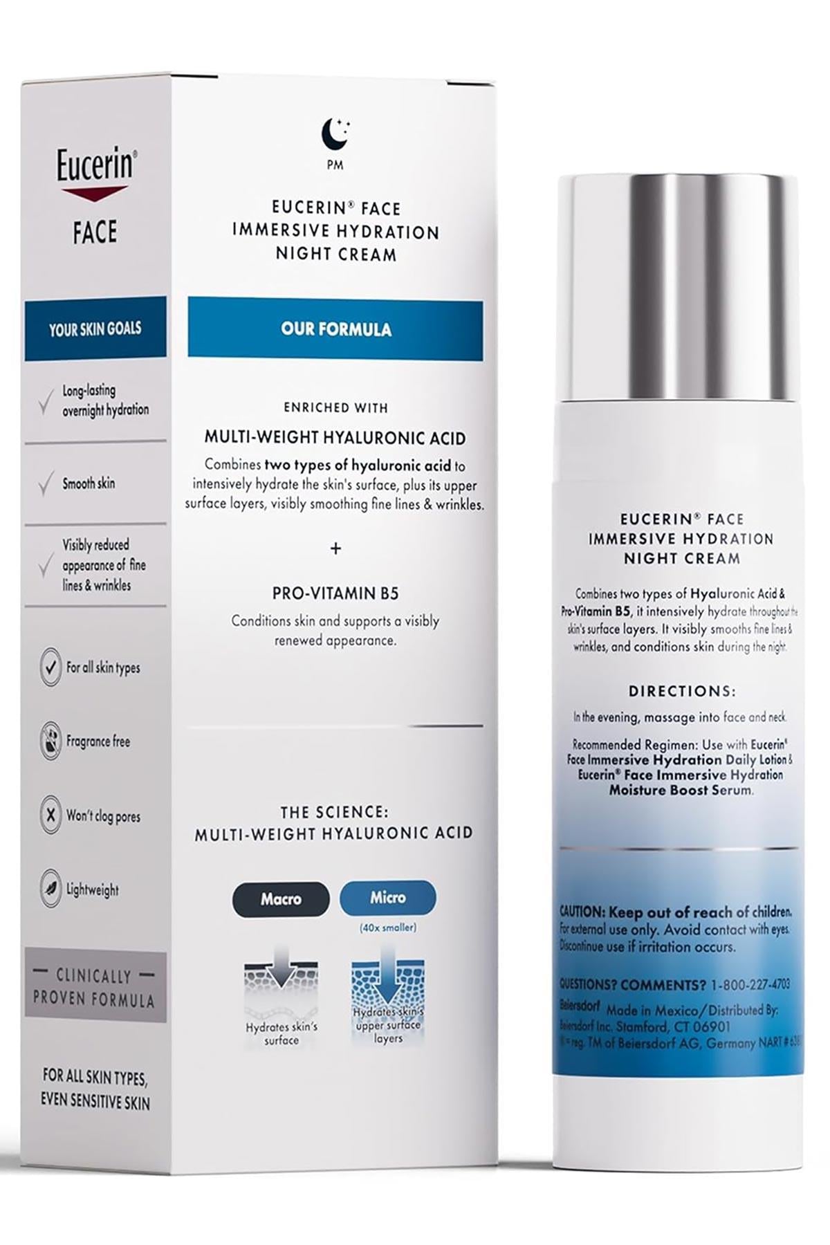 Eucerin Immersive Hydration Nemlendirici Gece Kremi 71GR