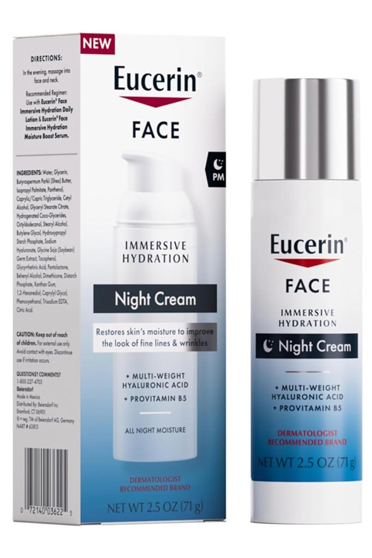 Eucerin Immersive Hydration Nemlendirici Gece Kremi 71GR