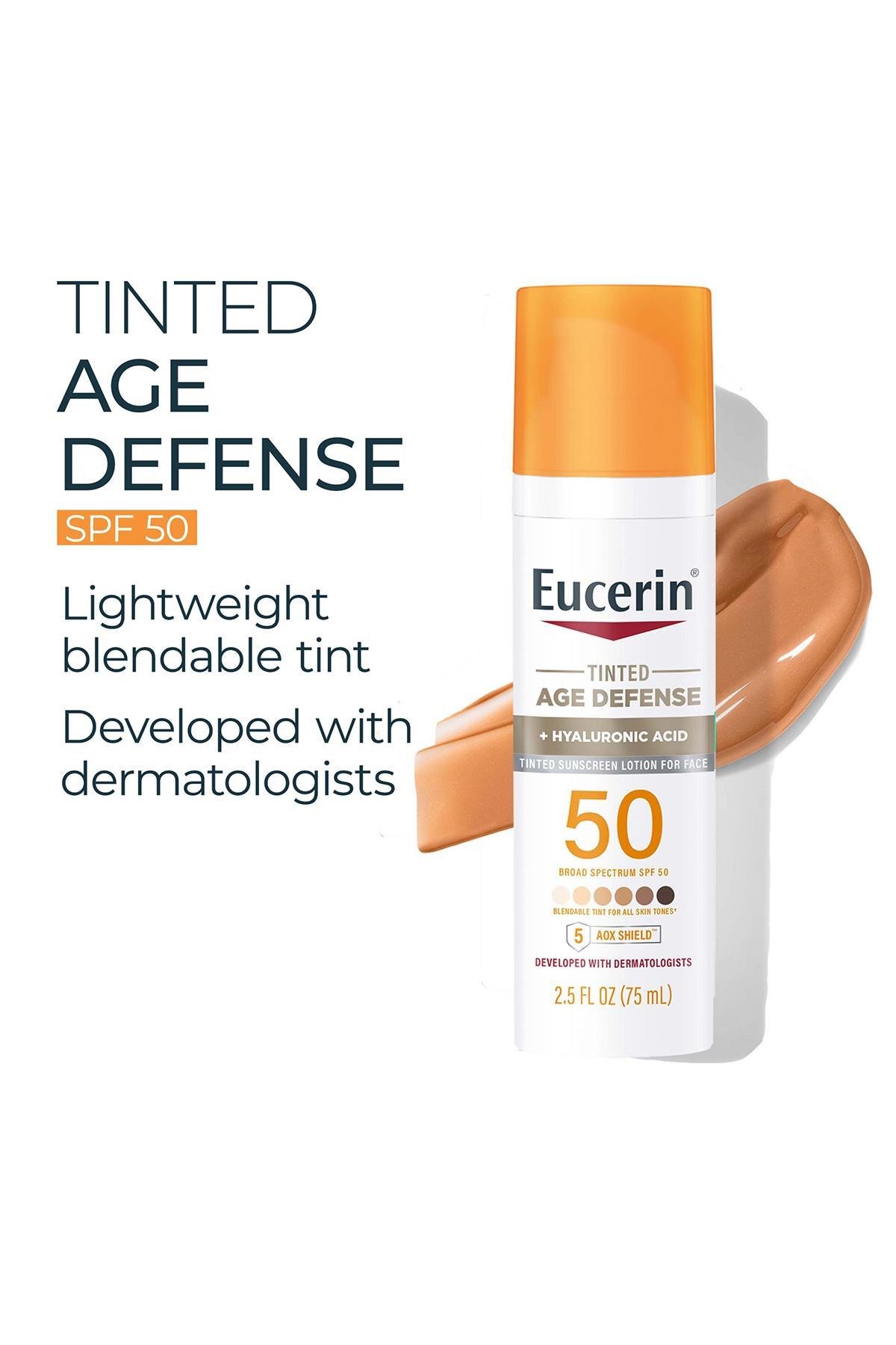 Eucerin Tinted Age Defense SPF50 Yüz Güneş Kremi 75ML