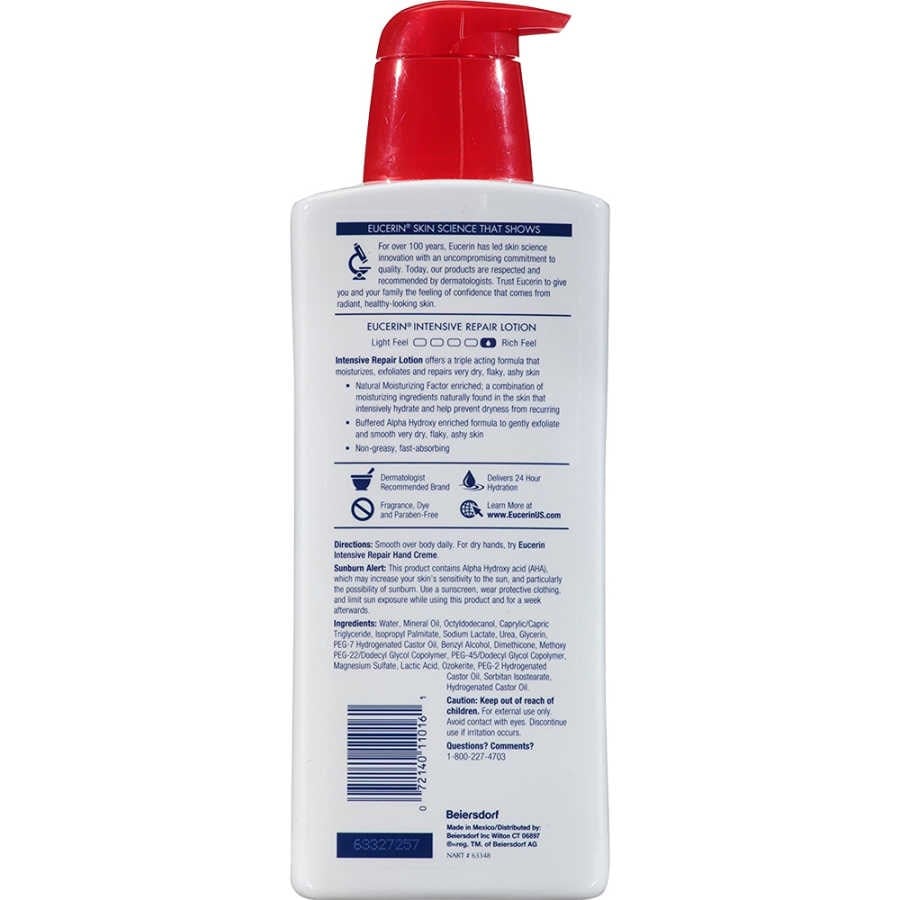 Eucerin Yoğun Onarıcı Nemlendirici Losyon 500ML