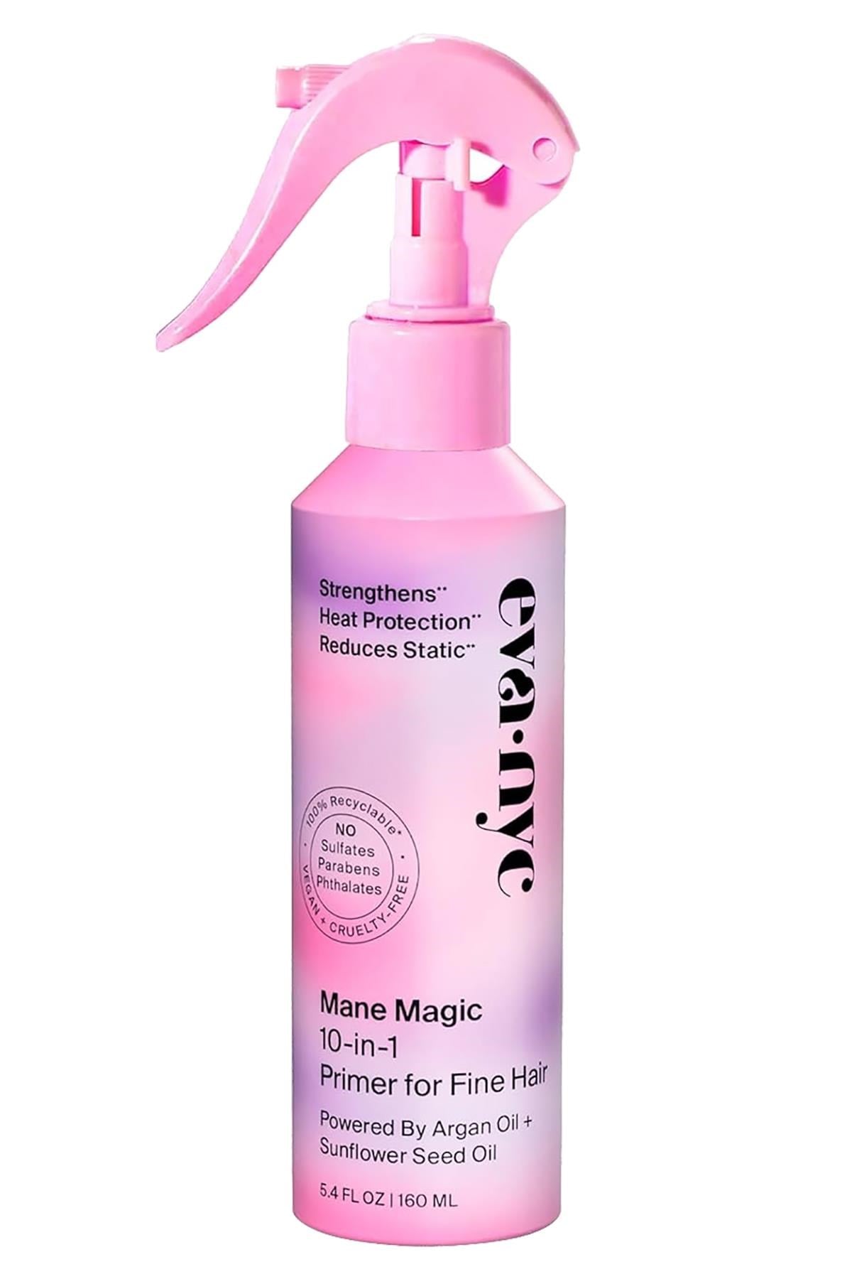 Eva NYC Mane Magic 10-in-1 Primer İnce Telli Saçlar İçin Çok Amaçlı Saç Bakım Spreyi 160ML