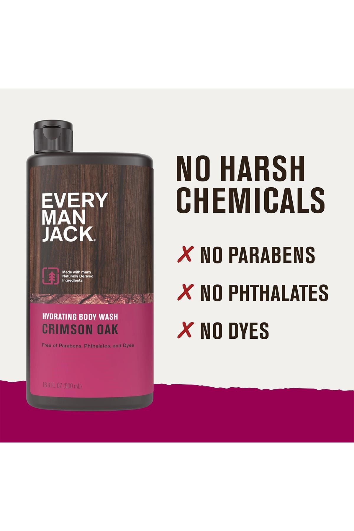Every Man Jack Crimson Oak Nemlendirici Duş Jeli 500ML