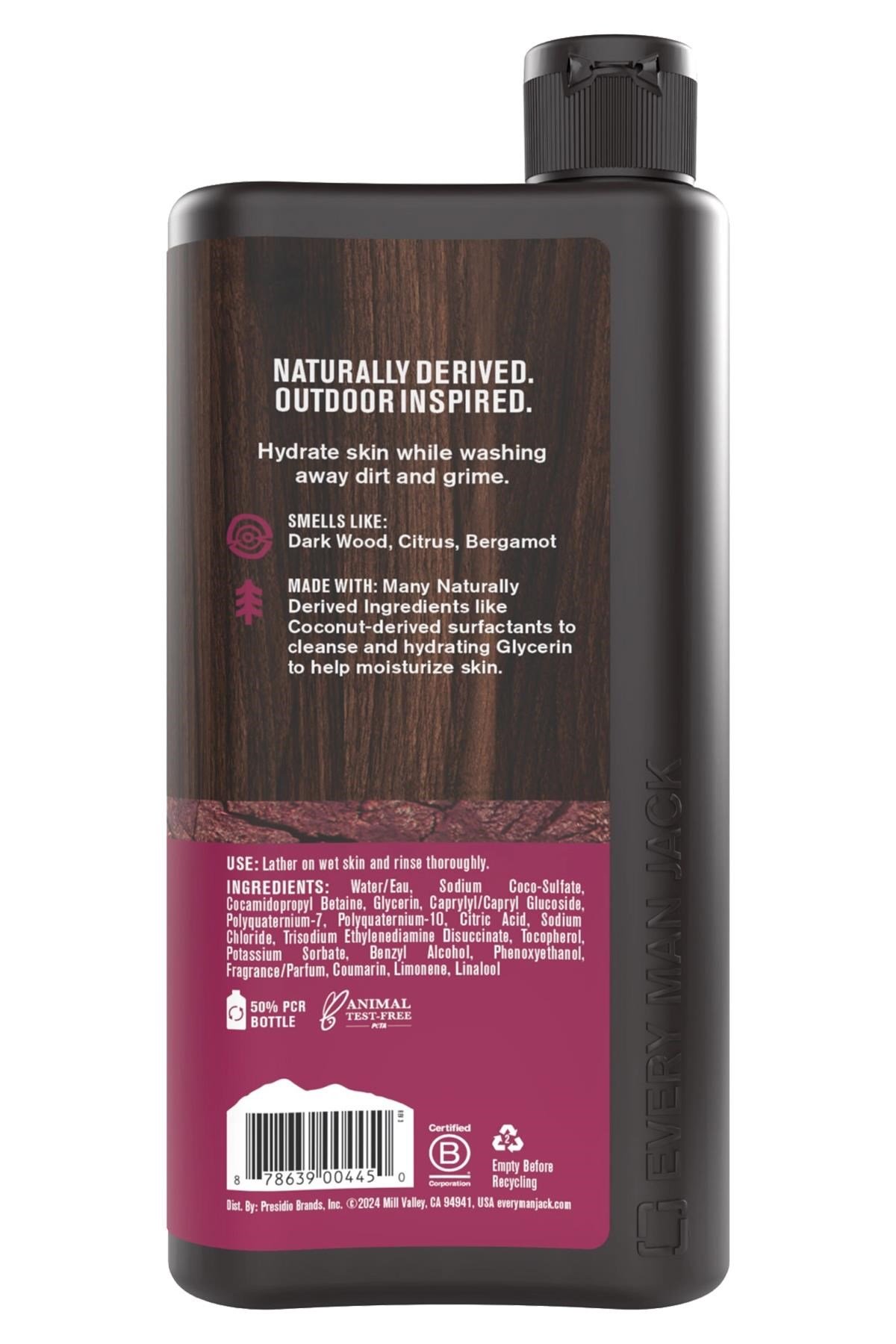 Every Man Jack Crimson Oak Nemlendirici Duş Jeli 500ML