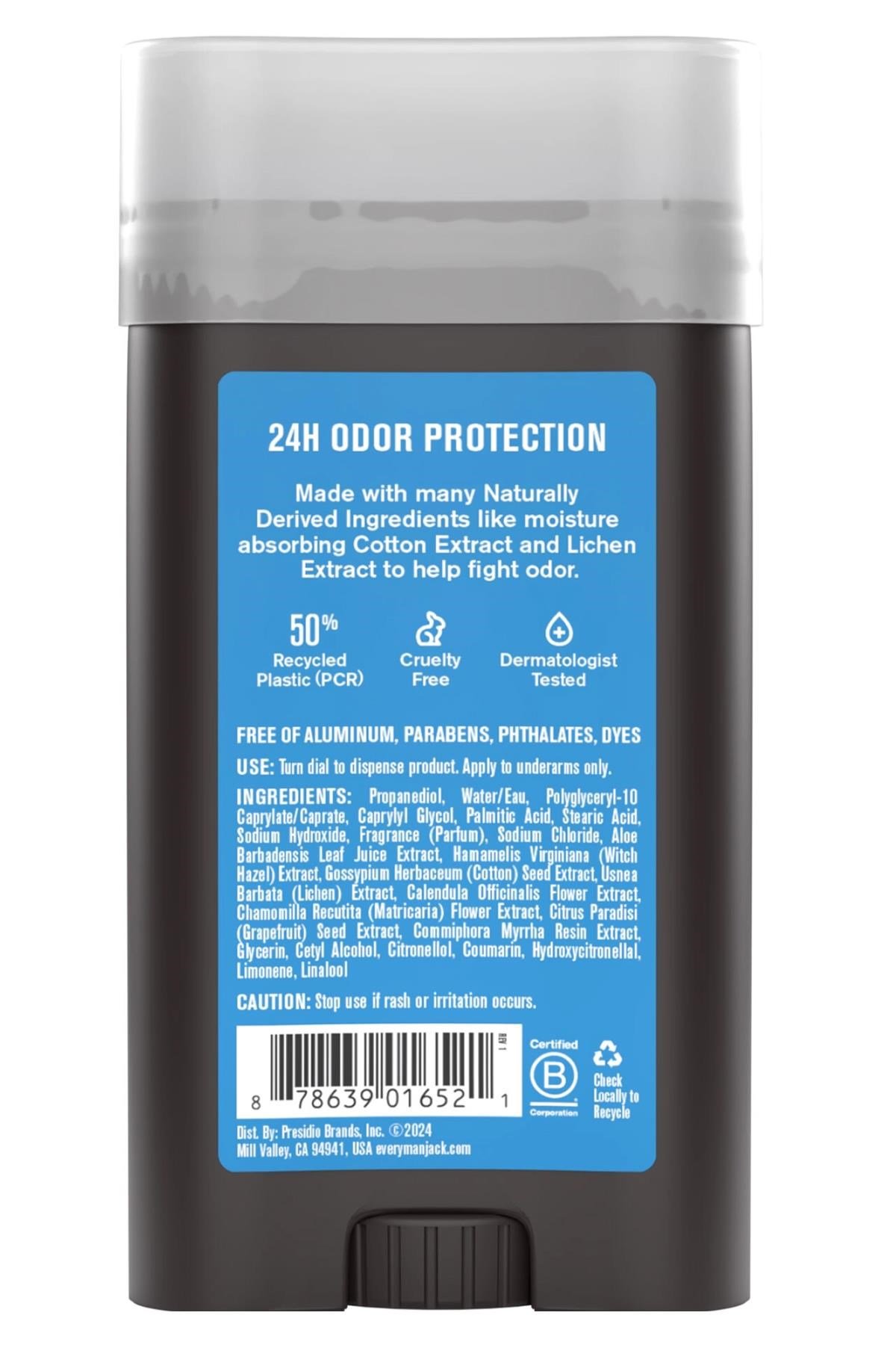 Every Man Jack Mountain Air Alüminyumsuz Stick Deodorant 85GR