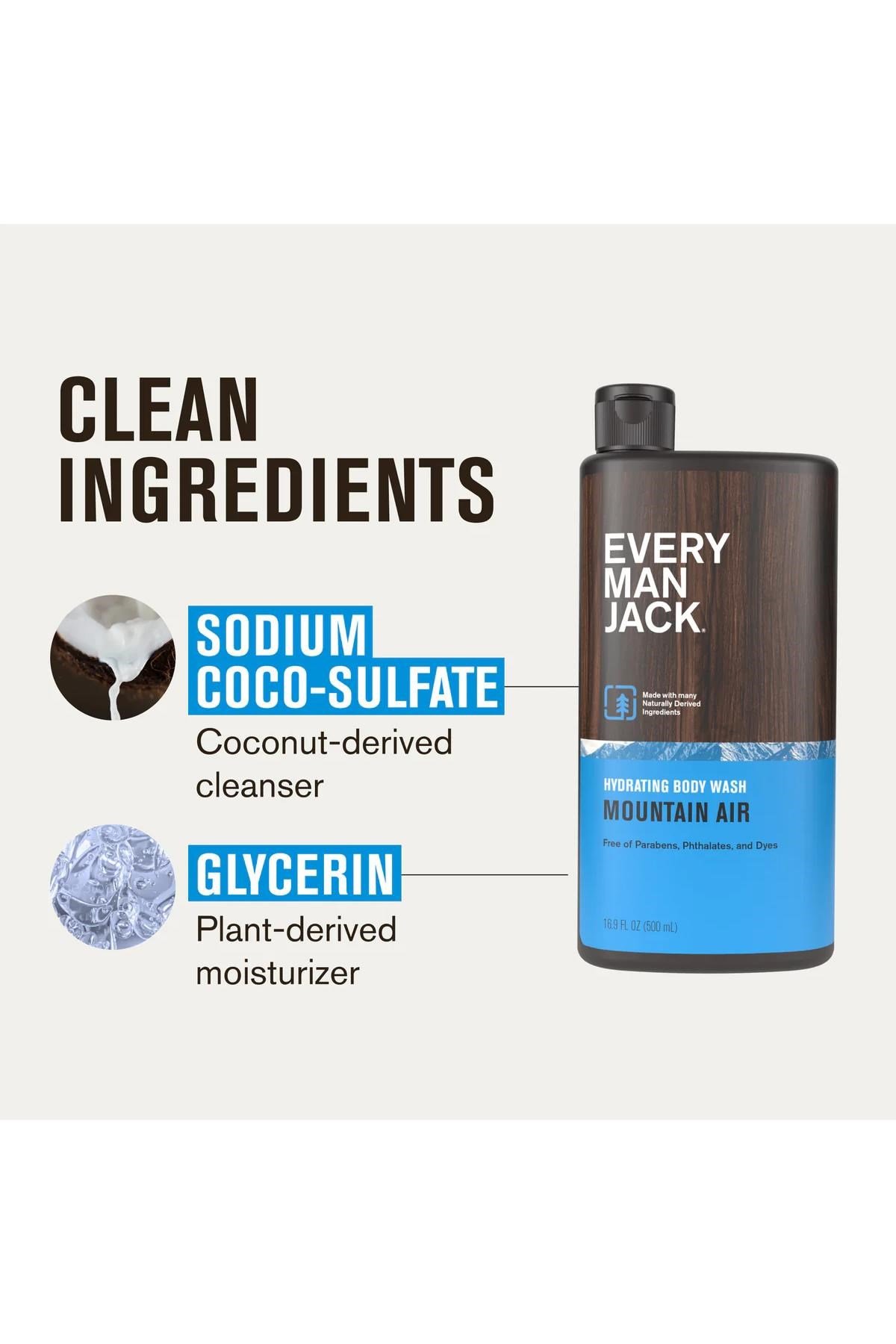 Every Man Jack Mountain Air Nemlendirici Duş Jeli 500ML