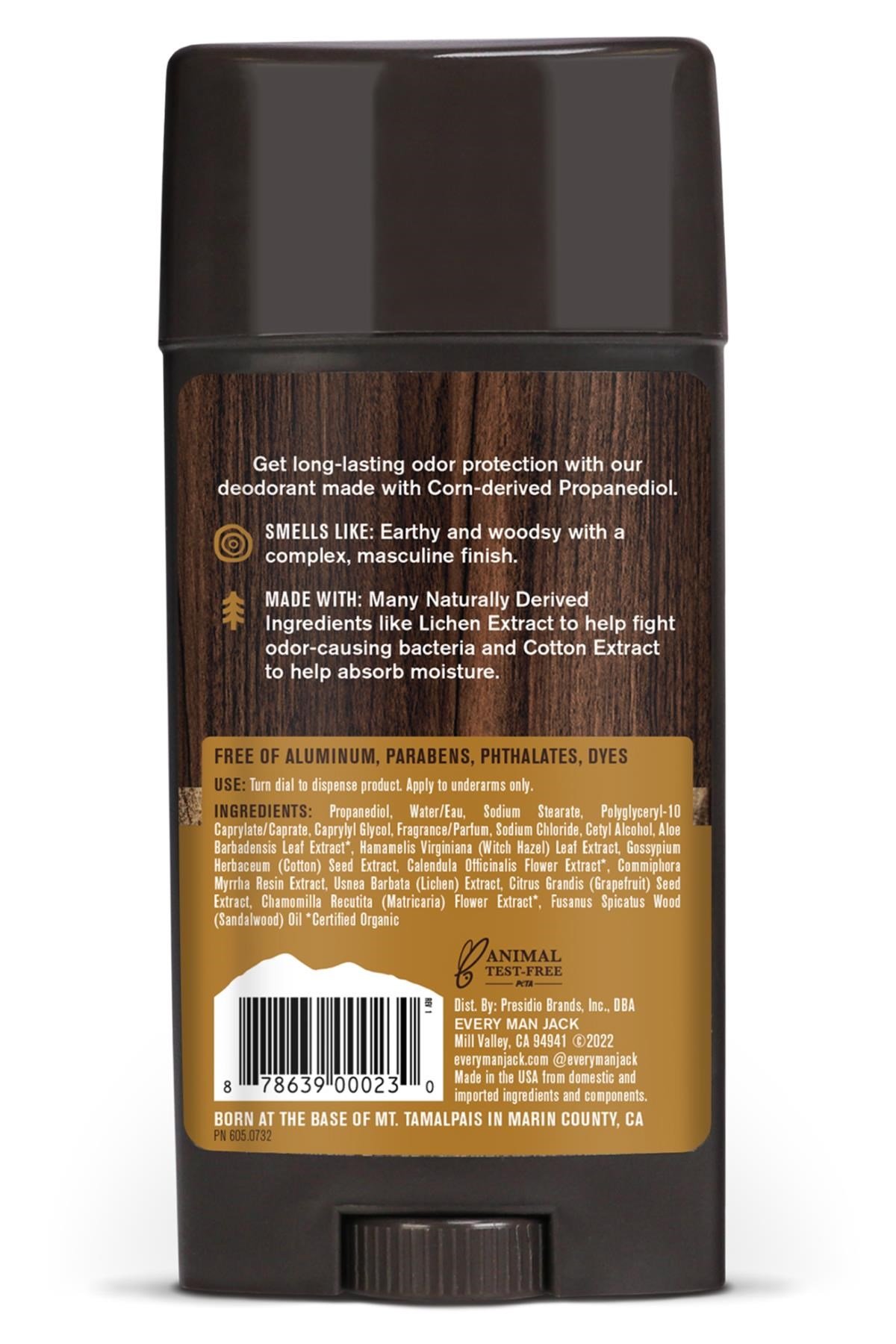 Every Man Jack Sandalwood Alüminyumsuz Stick Deodorant 85GR