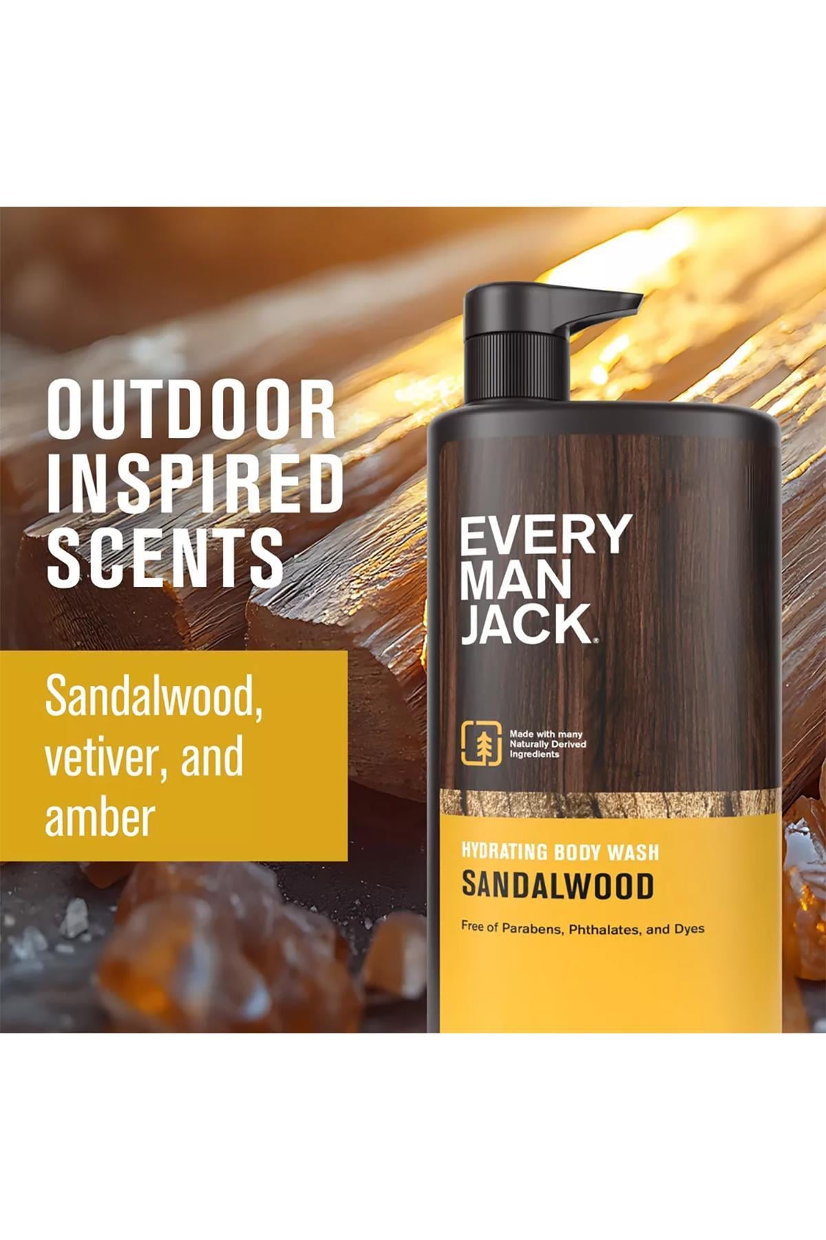 Every Man Jack Sandalwood Nemlendirici Duş Jeli 710ML