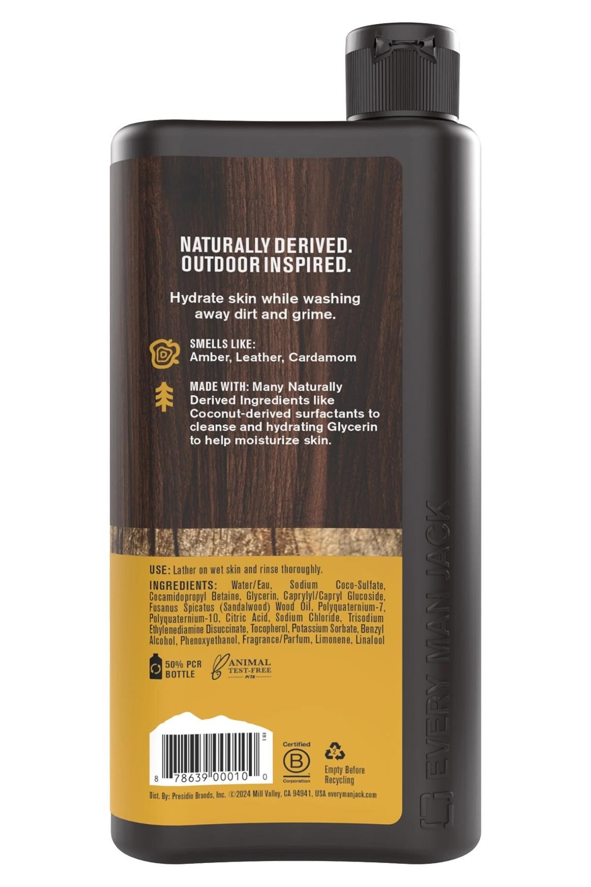 Every Man Jack Sandalwood Nemlendirici Duş Jeli 500ML
