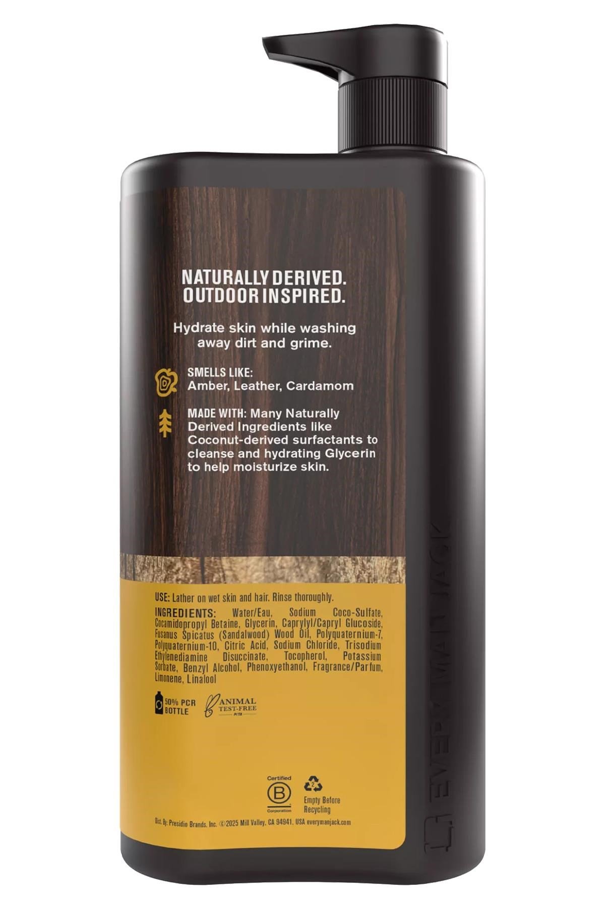 Every Man Jack Sandalwood Nemlendirici Duş Jeli 710ML