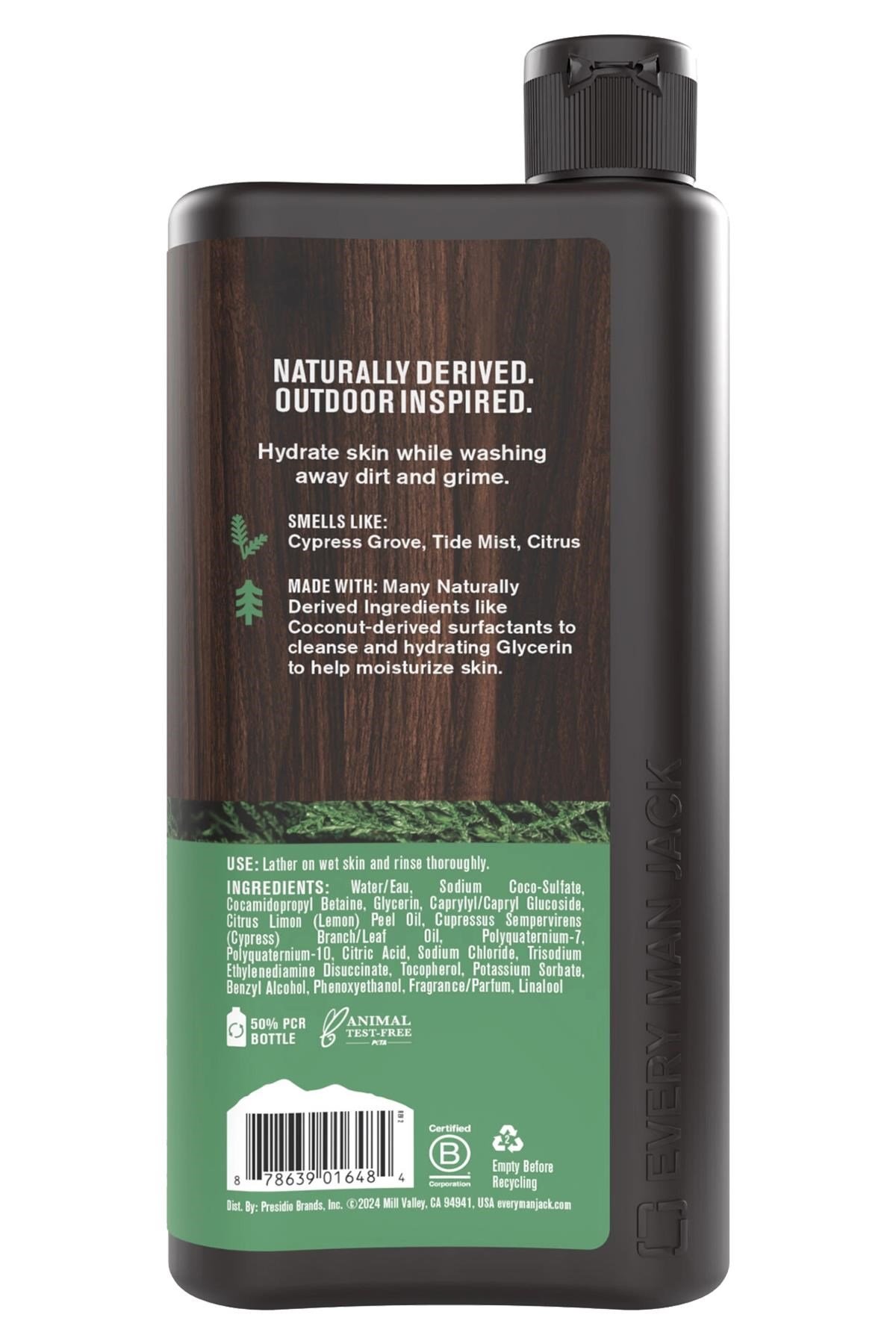 Every Man Jack Surf + Cypress Nemlendirici Duş Jeli 500ML