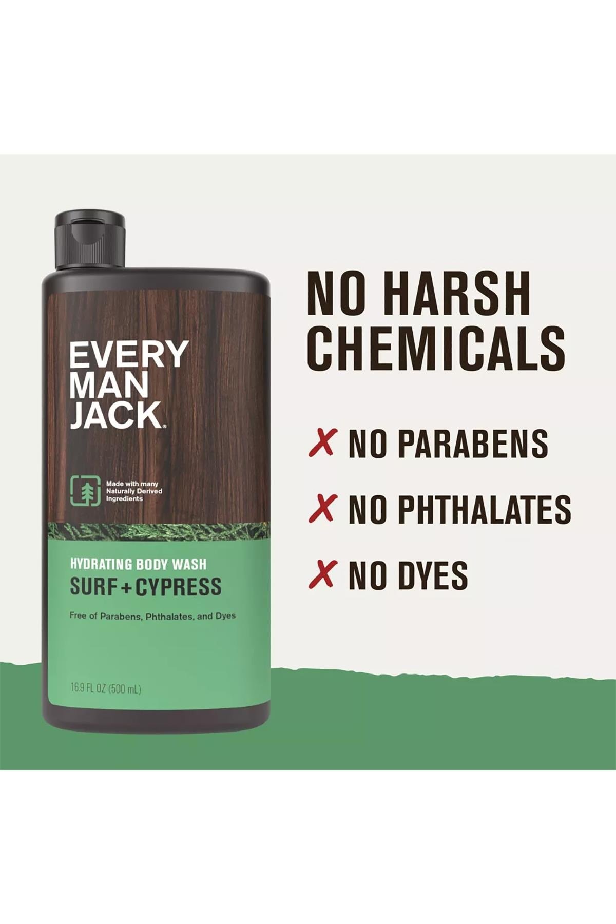 Every Man Jack Surf + Cypress Nemlendirici Duş Jeli 500ML