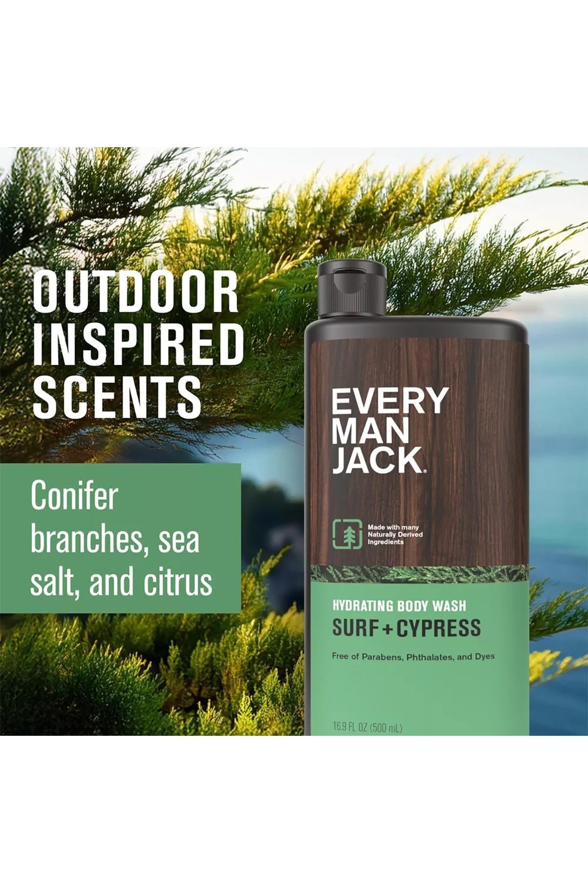 Every Man Jack Surf + Cypress Nemlendirici Duş Jeli 500ML