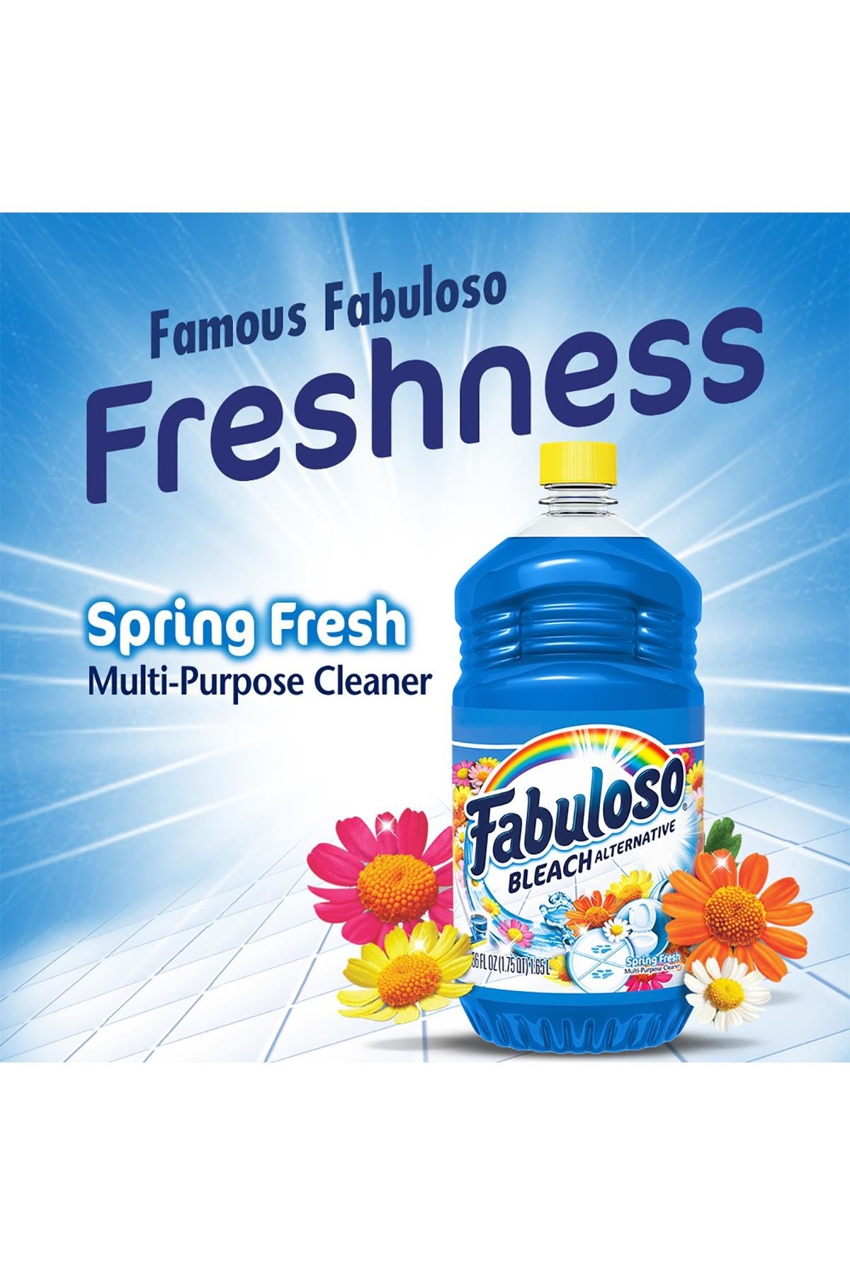 Fabuloso Bahar Tazeliği Kokulu Çok Amaçlı Temizleyici 1650ML