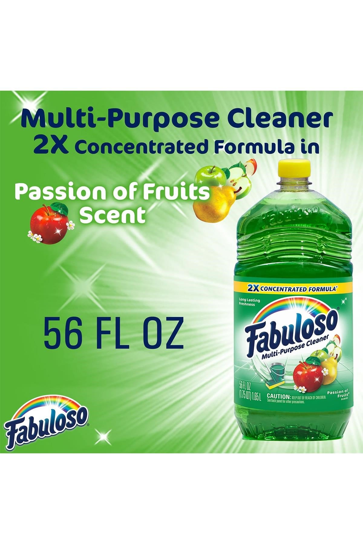 Fabuloso Meyve Tutkusu Kokulu Çok Amaçlı Temizleyici 1650ML