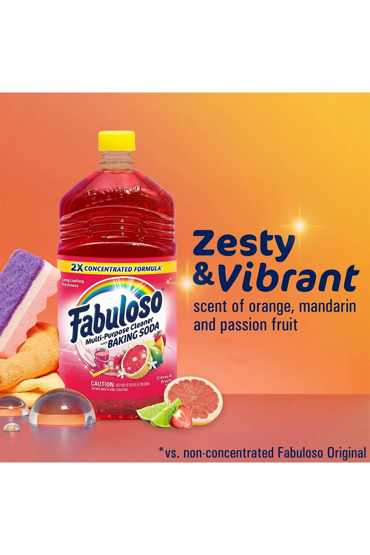 Fabuloso Narenciye ve Meyve Kokulu Çok Amaçlı Temizleyici 1650ML