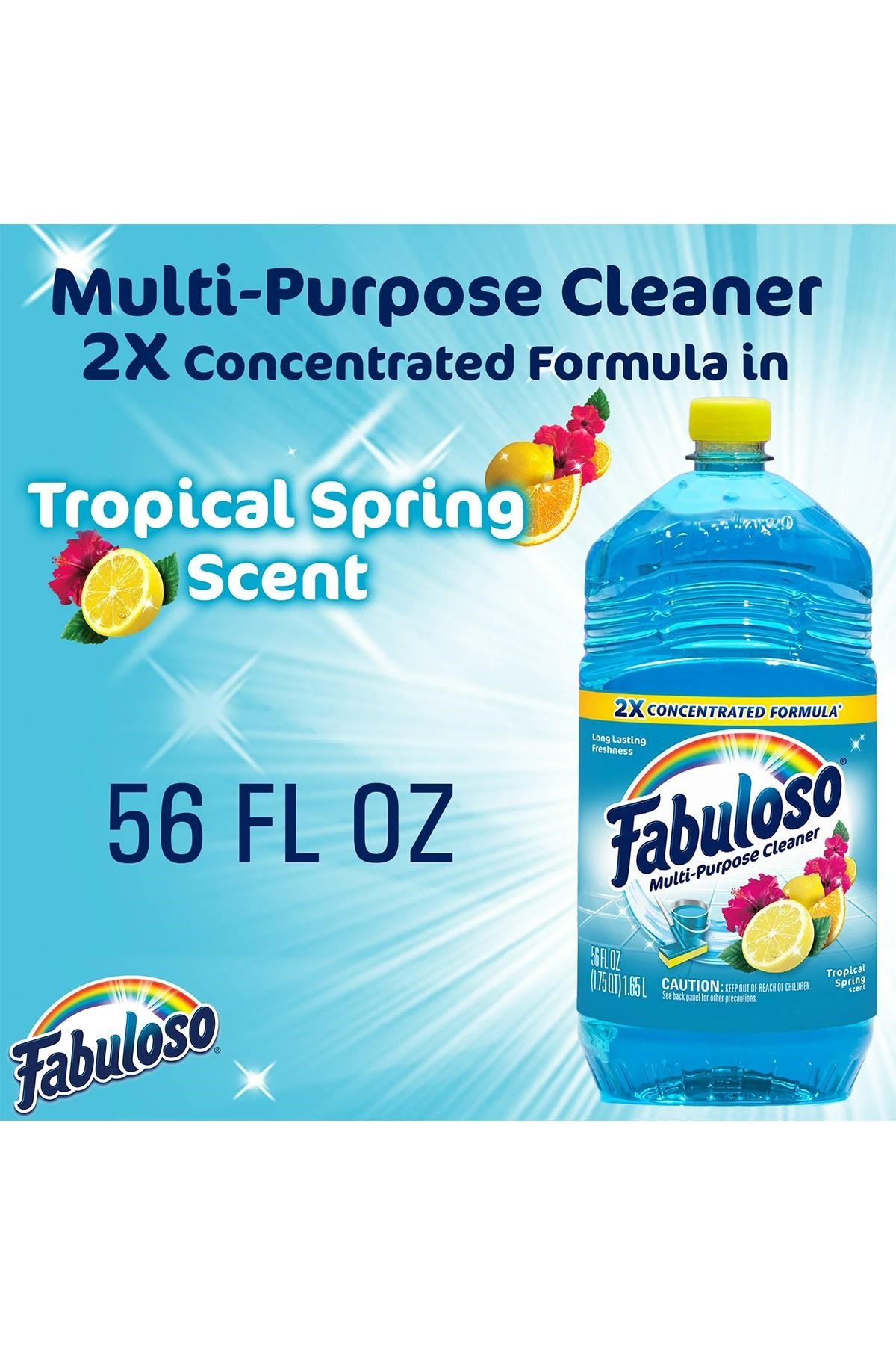 Fabuloso Tropikal Bahar Kokulu Çok Amaçlı Temizleyici 1650ML