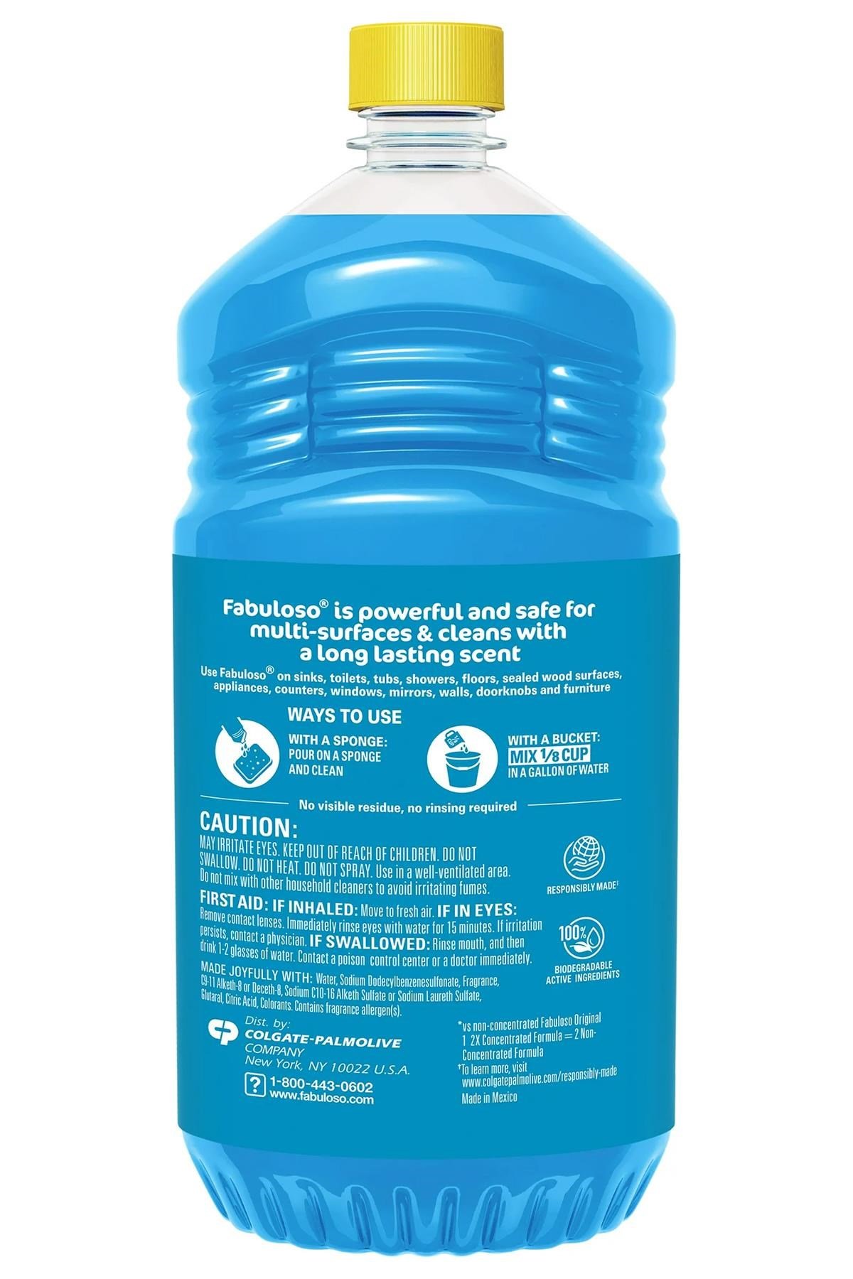 Fabuloso Tropikal Bahar Kokulu Çok Amaçlı Temizleyici 1650ML