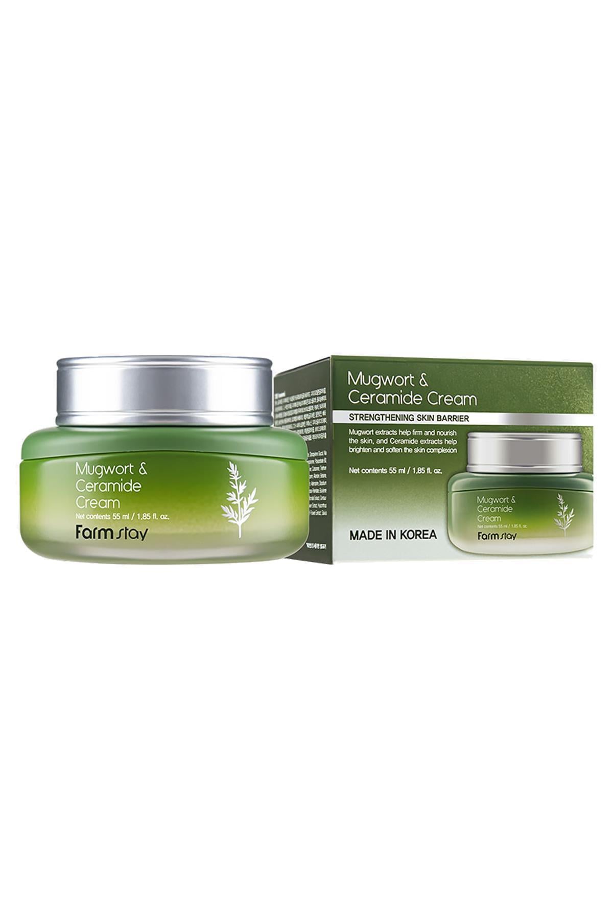Farmstay Mugwort & Ceramide Yüz Kremi 55ML