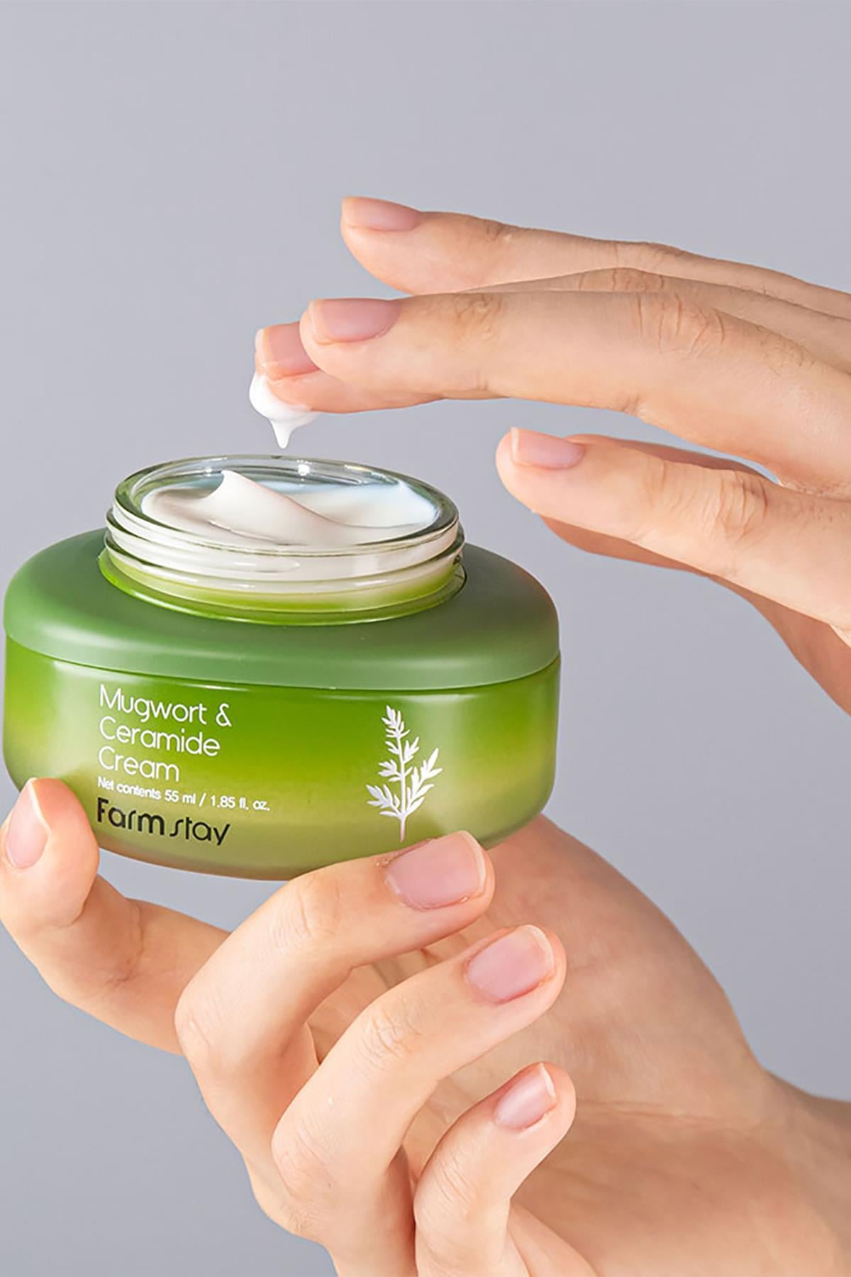 Farmstay Mugwort & Ceramide Yüz Kremi 55ML