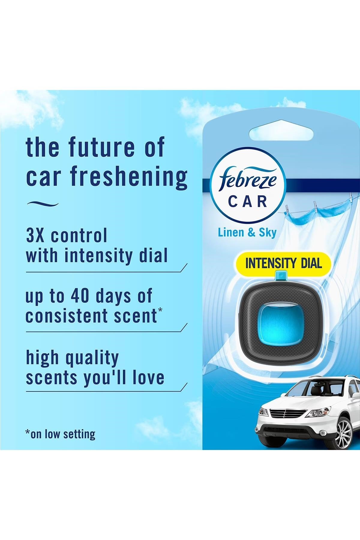 Febreze Araba Kokusu Linen & Sky + Gain Original Çeşit Paketi 5li Paket