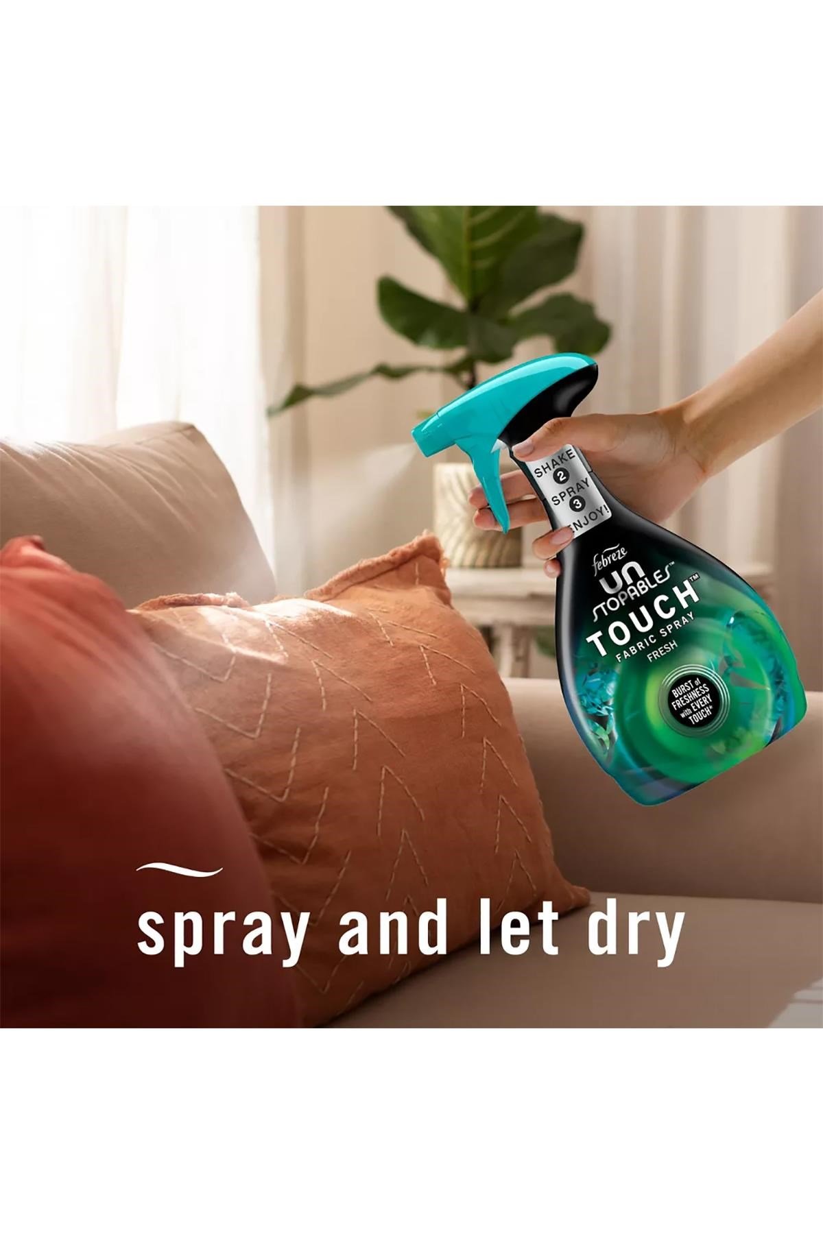 Febreze Unstopables Touch Fresh Koku Giderici Kumaş Spreyi 800ML
