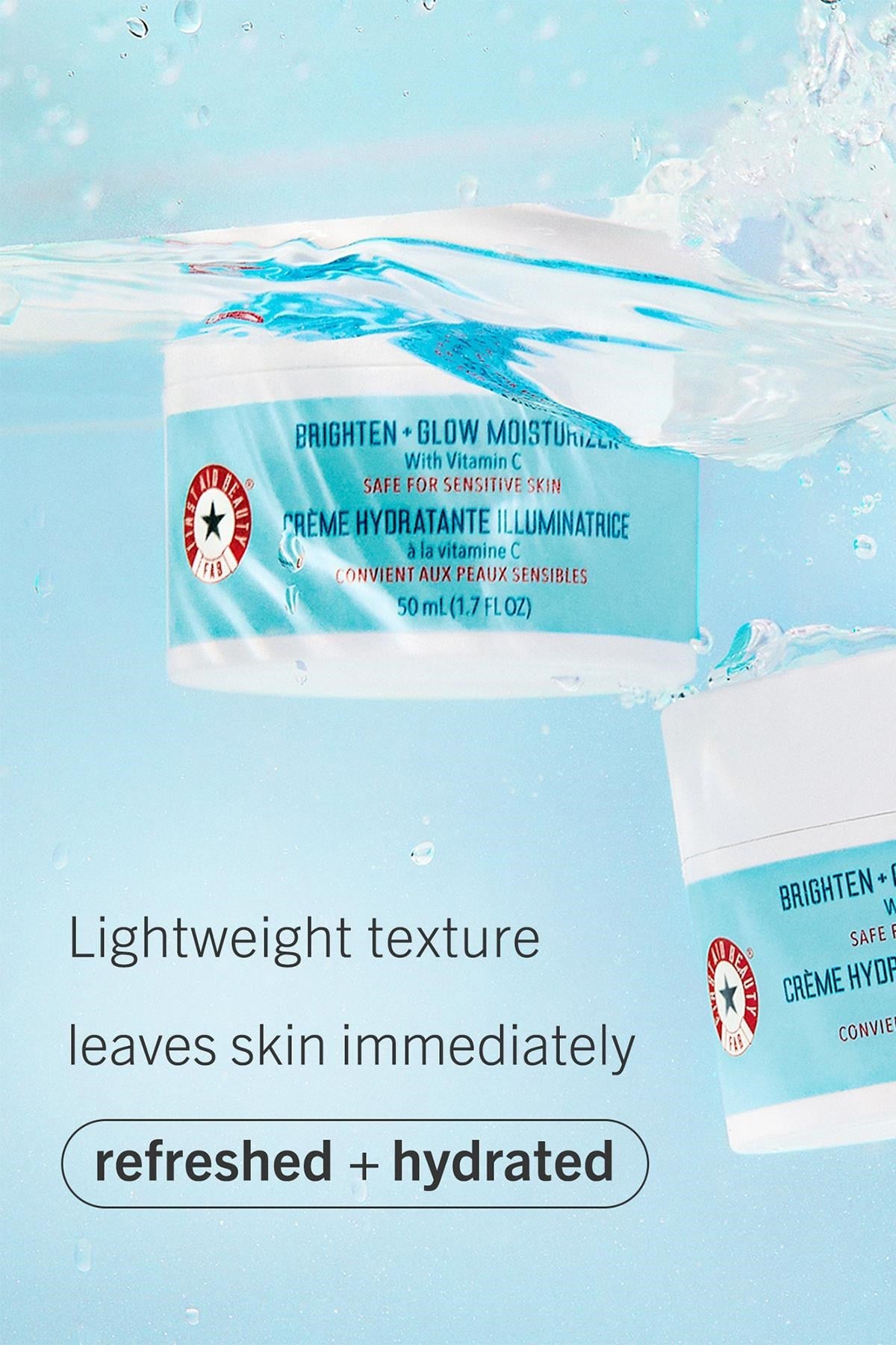 First Aid Beauty Brighten + Glow Işıltı Veren Nemlendirici Krem 50ML