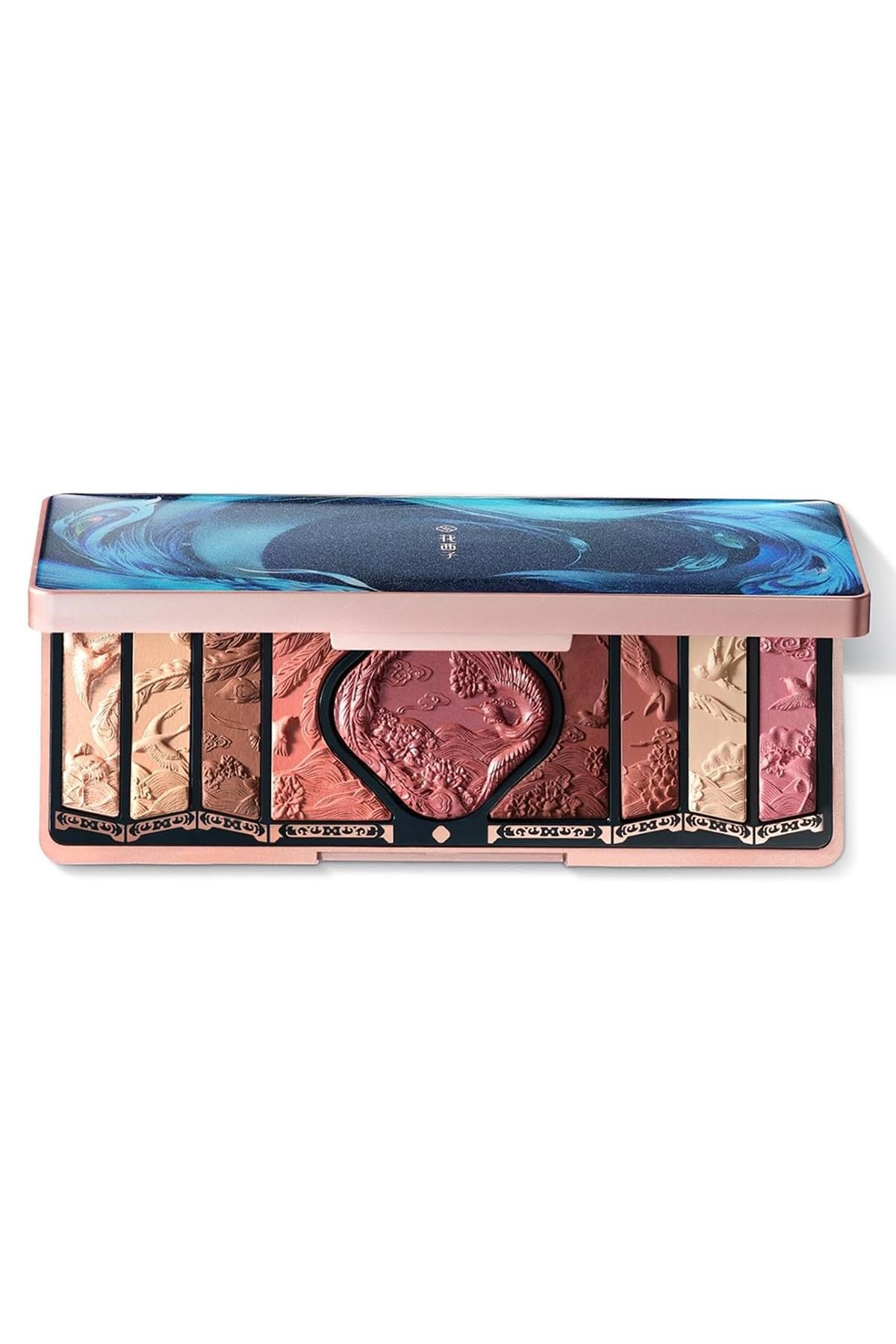 Florasis Floral Phoenix Makyaj Paleti 04 Burgundy Sunset