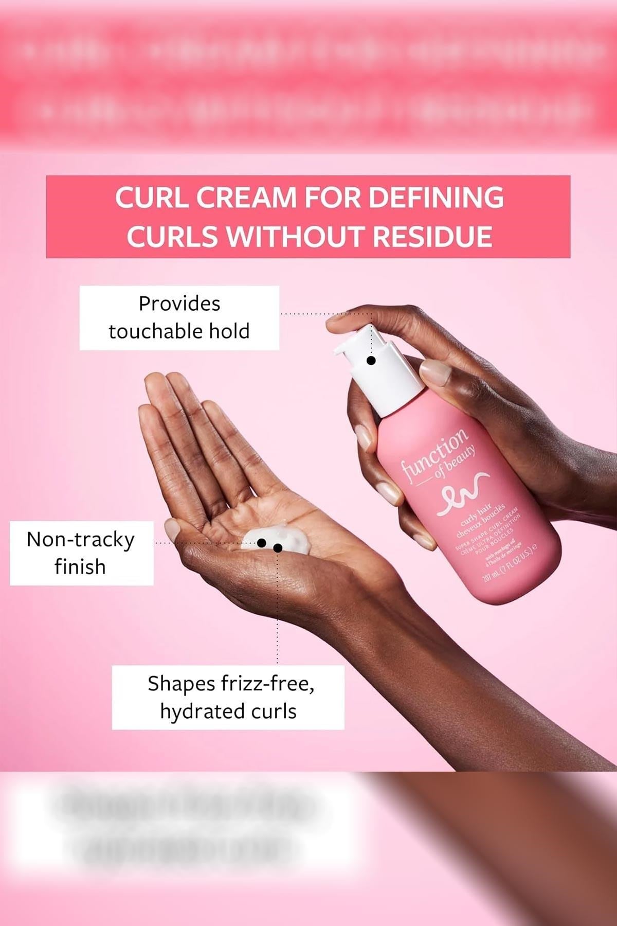 Function of Beauty Curly Hair Bukle Belirginleştirici Durulanmayan Saç Kremi 207ML