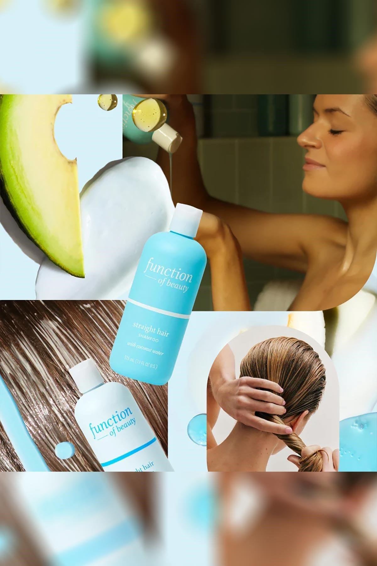 Function of Beauty Straight Hair Düz Saçlar İçin Şampuan 325ML
