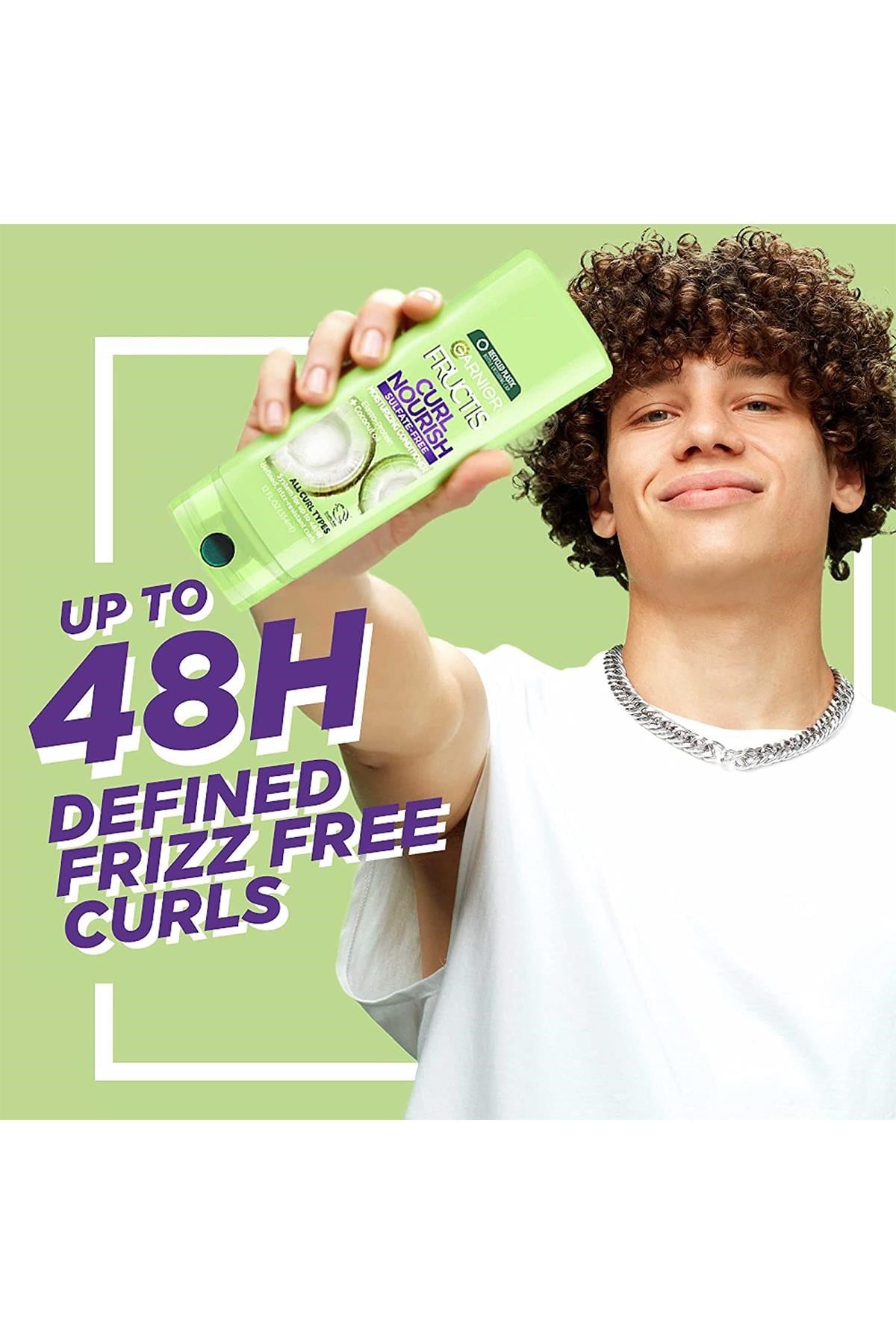 Garnier Curl Nourish Bukle Belirginleştirici Sülfatsız Saç Kremi 354ML