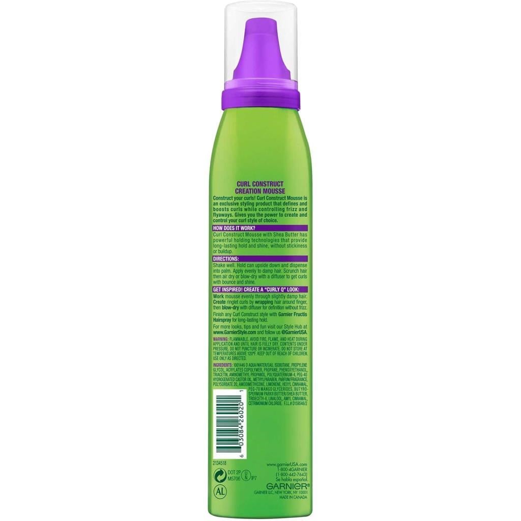 Garnier Fructis Curl Construct No:3 Bukle Belirginleştirici Saç Köpüğü 192GR