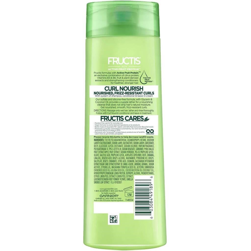Garnier Fructis Curl Nourish Besleyici Şampuan 370ML