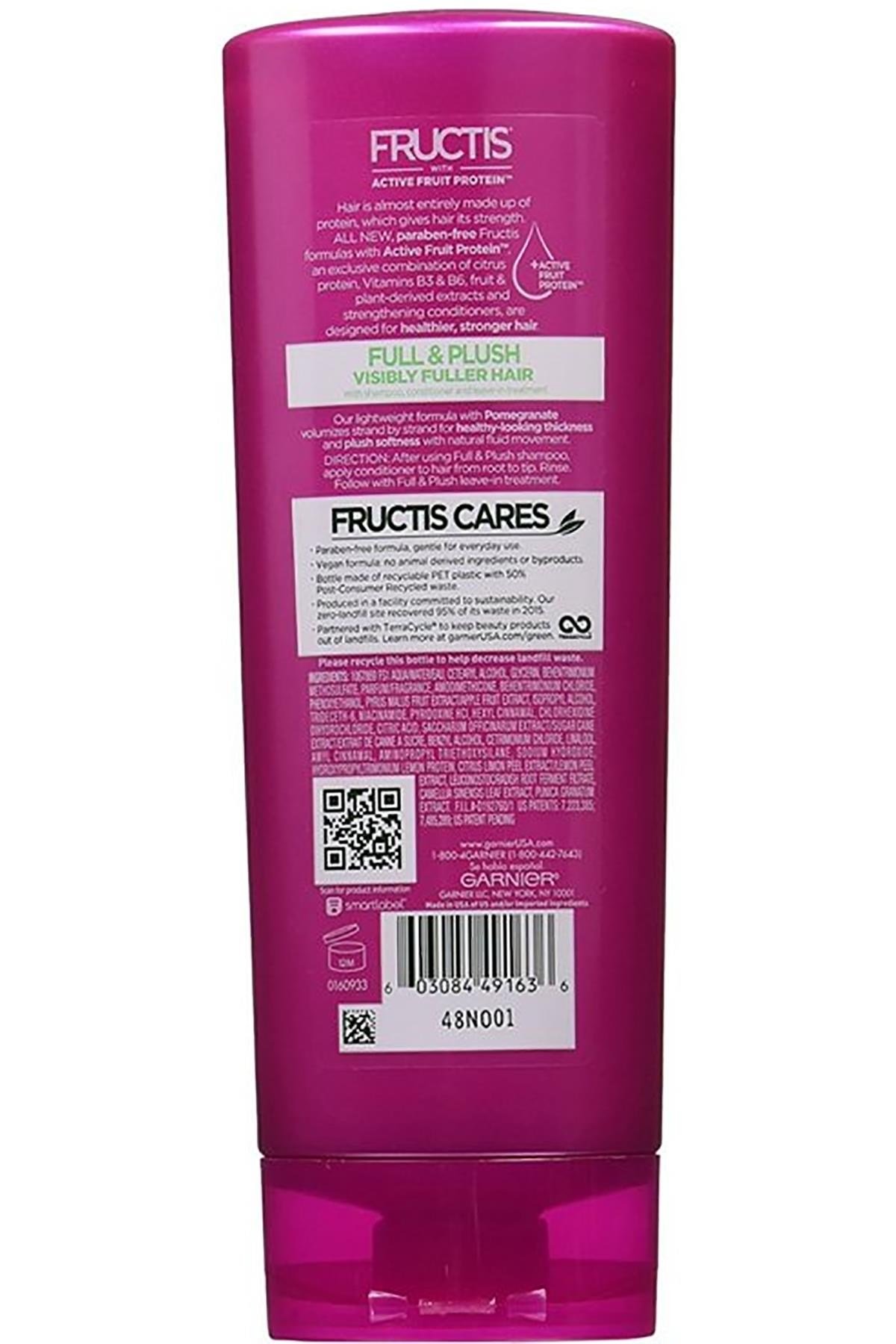 Garnier Fructis Full & Plush Saç Kremi 354ML
