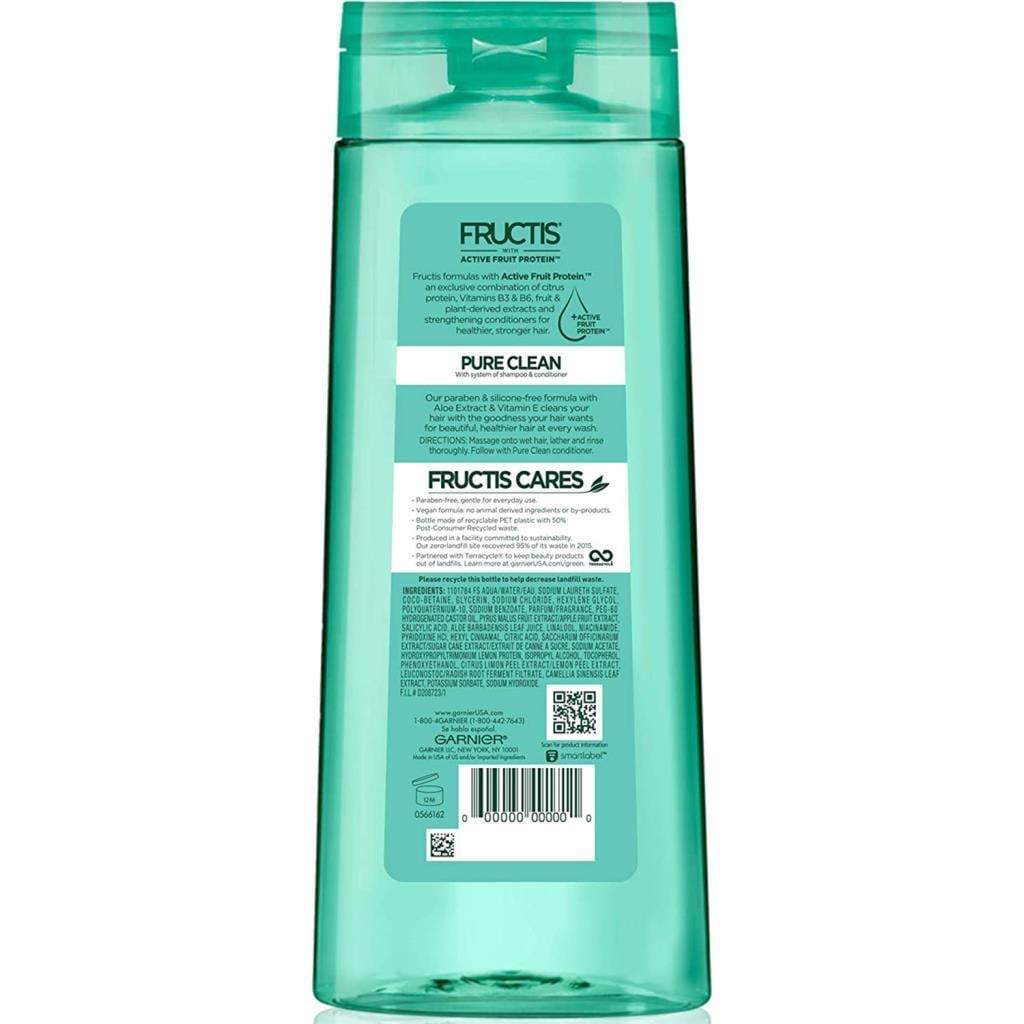 Garnier Fructis Pure Clean Güçlendirici Şampuan 650ML