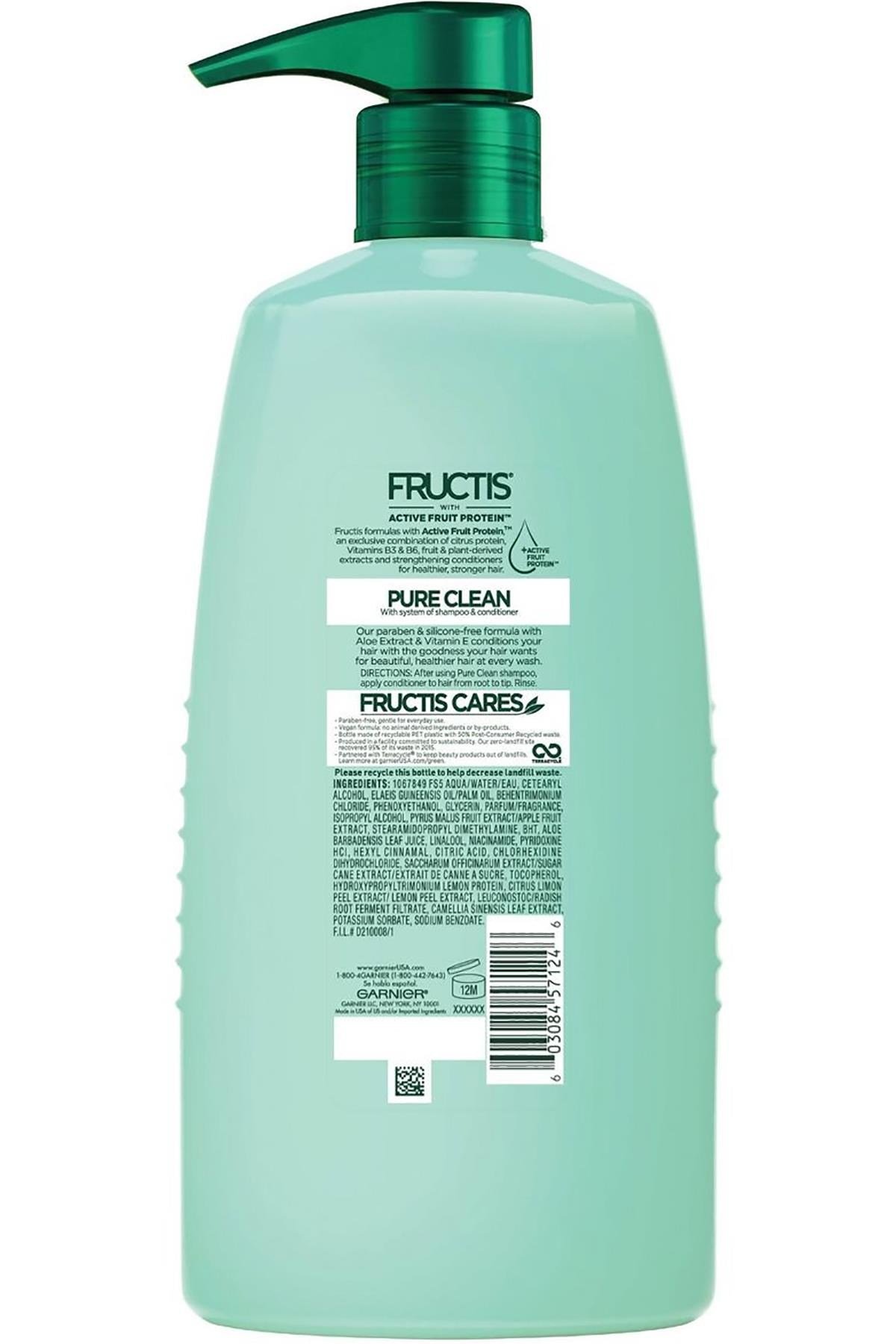 Garnier Fructis Pure Clean Güçlendirici Saç Kremi 1000ML