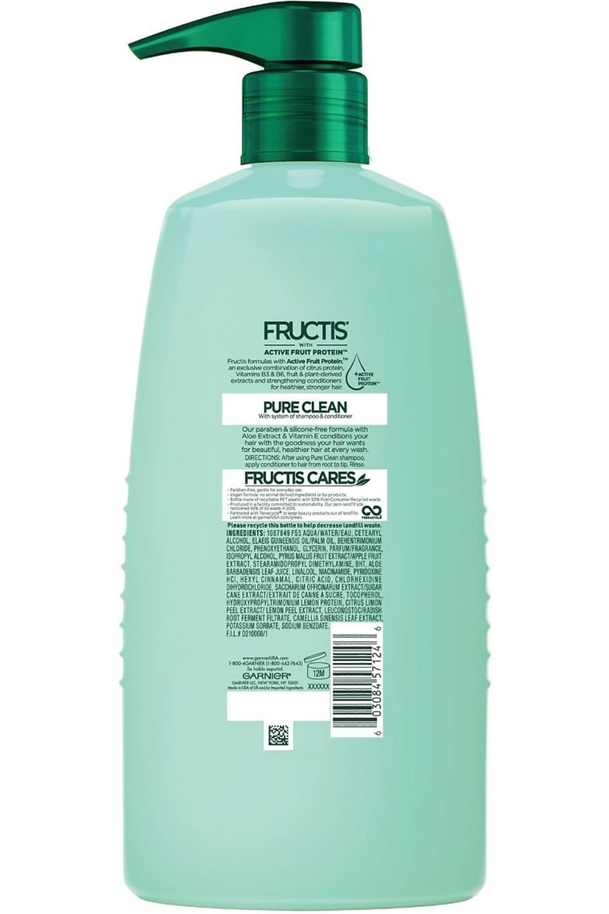 Garnier Fructis Pure Clean Güçlendirici Saç Kremi 1000ML