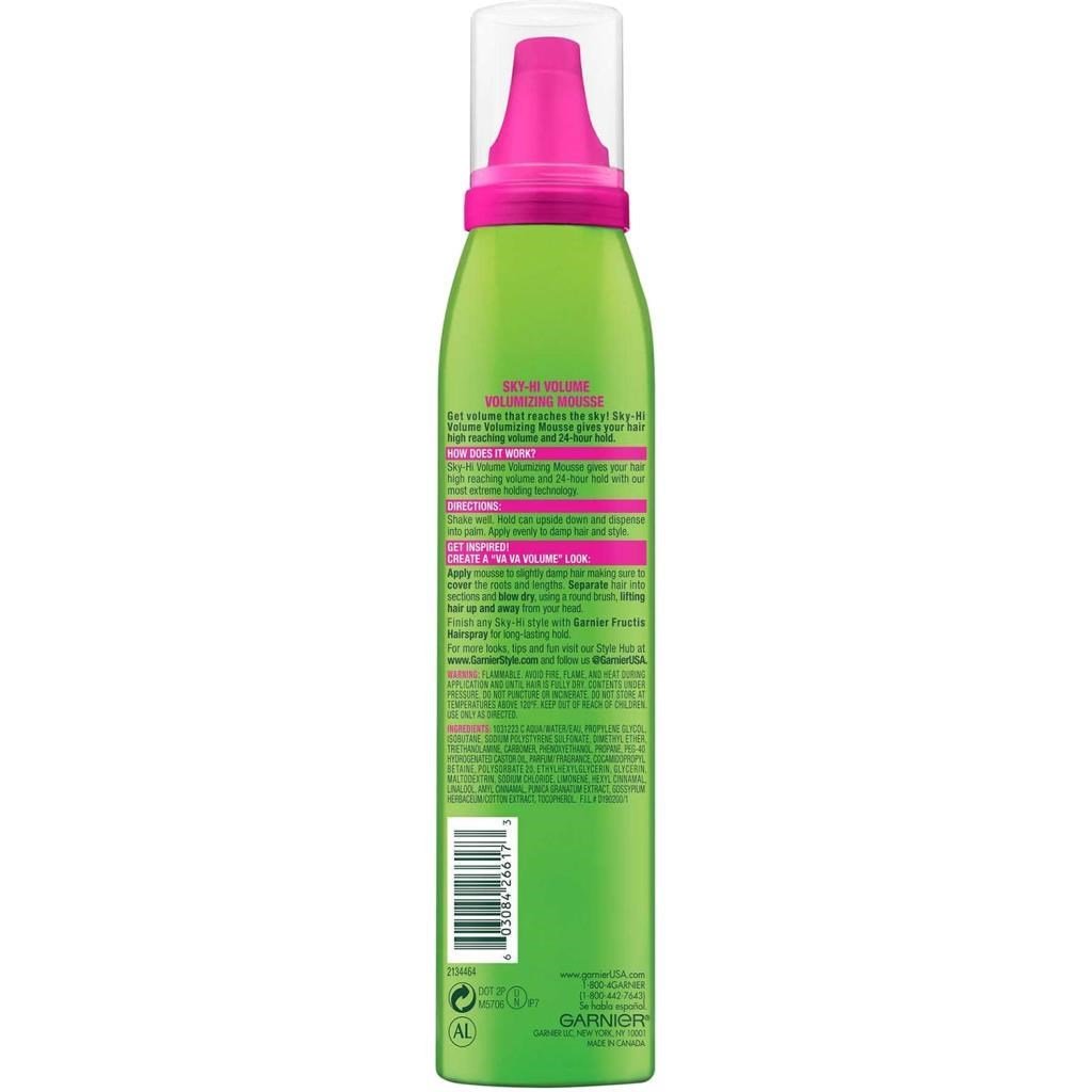 Garnier Fructis Sky-Hi No:5 Hacim Veren Saç Köpüğü 182GR