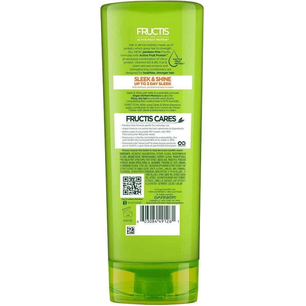 Garnier Fructis Sleek & Shine Saç Kremi 354ML