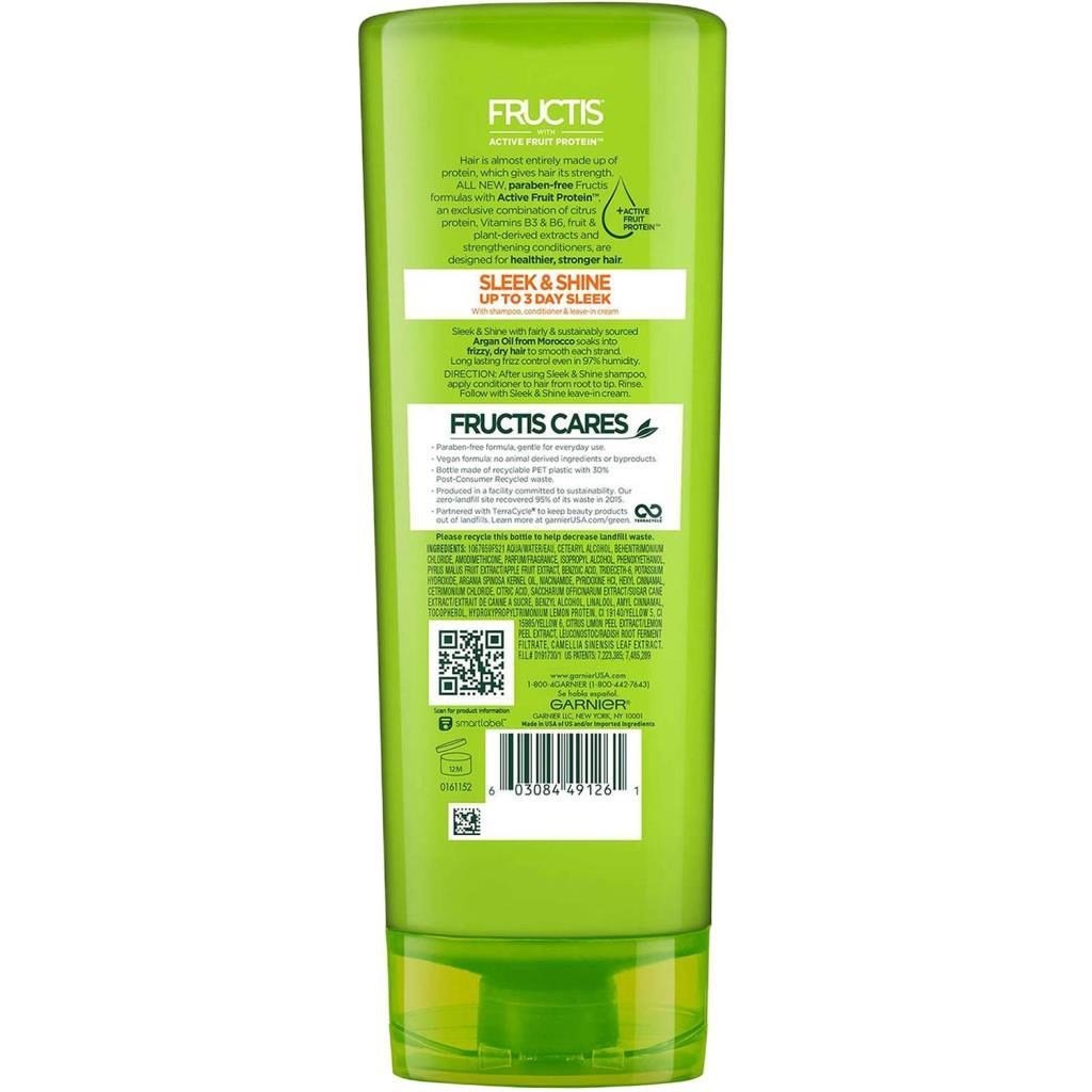 Garnier Fructis Sleek & Shine Saç Kremi 354ML