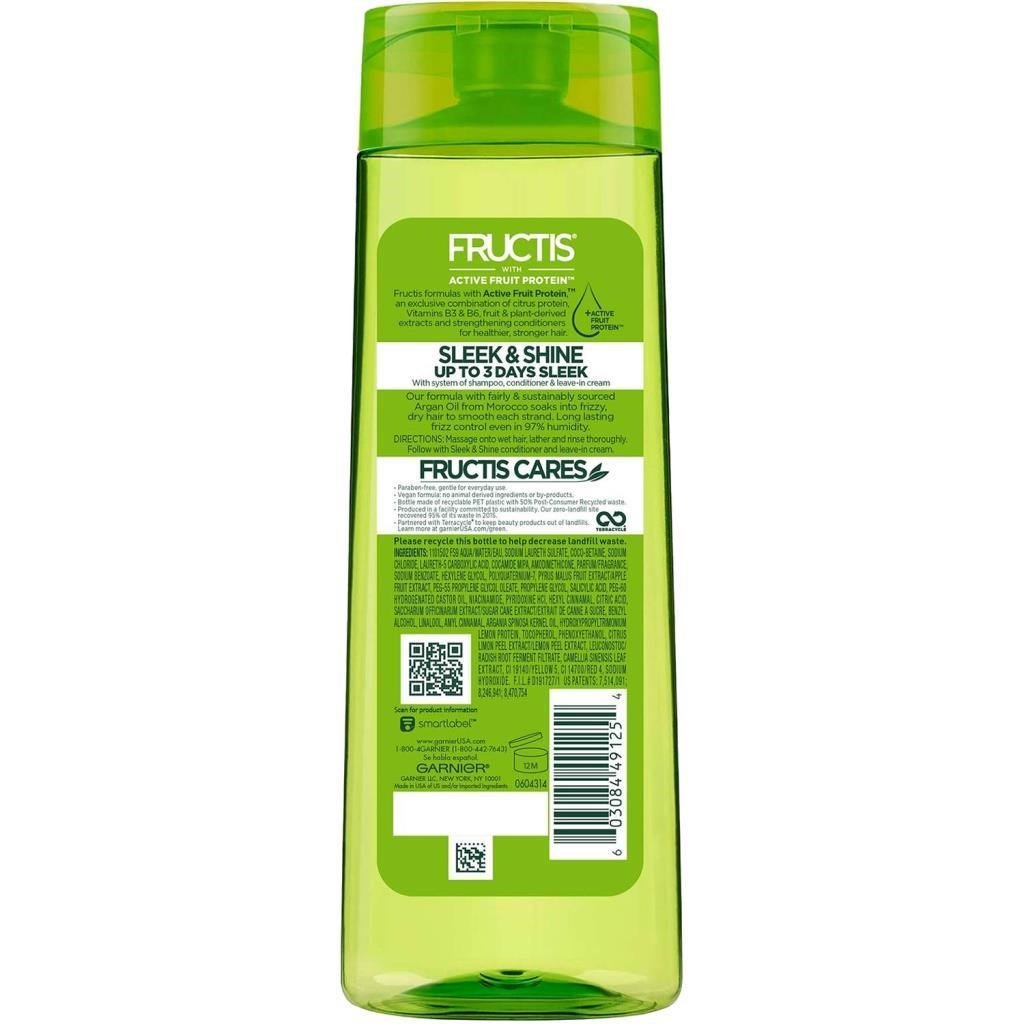 Garnier Fructis Sleek & Shine Şampuan 370ML